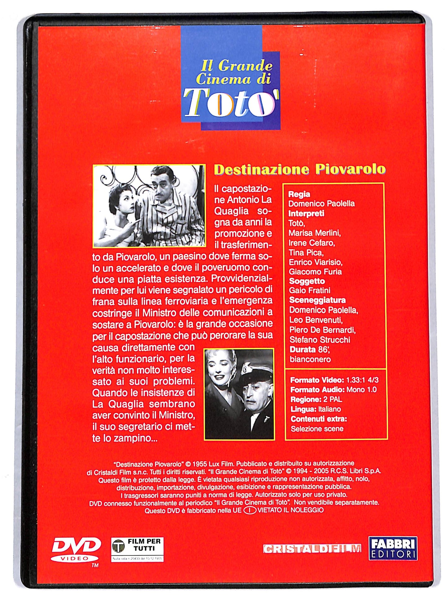 EBOND Destinazione Piovarolo - EDITORIALE DVD D626515