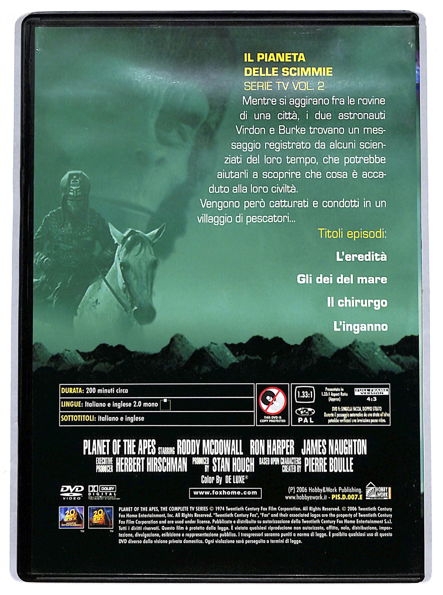 EBOND il pianeta delle scimmie volume 2 DVD D626522
