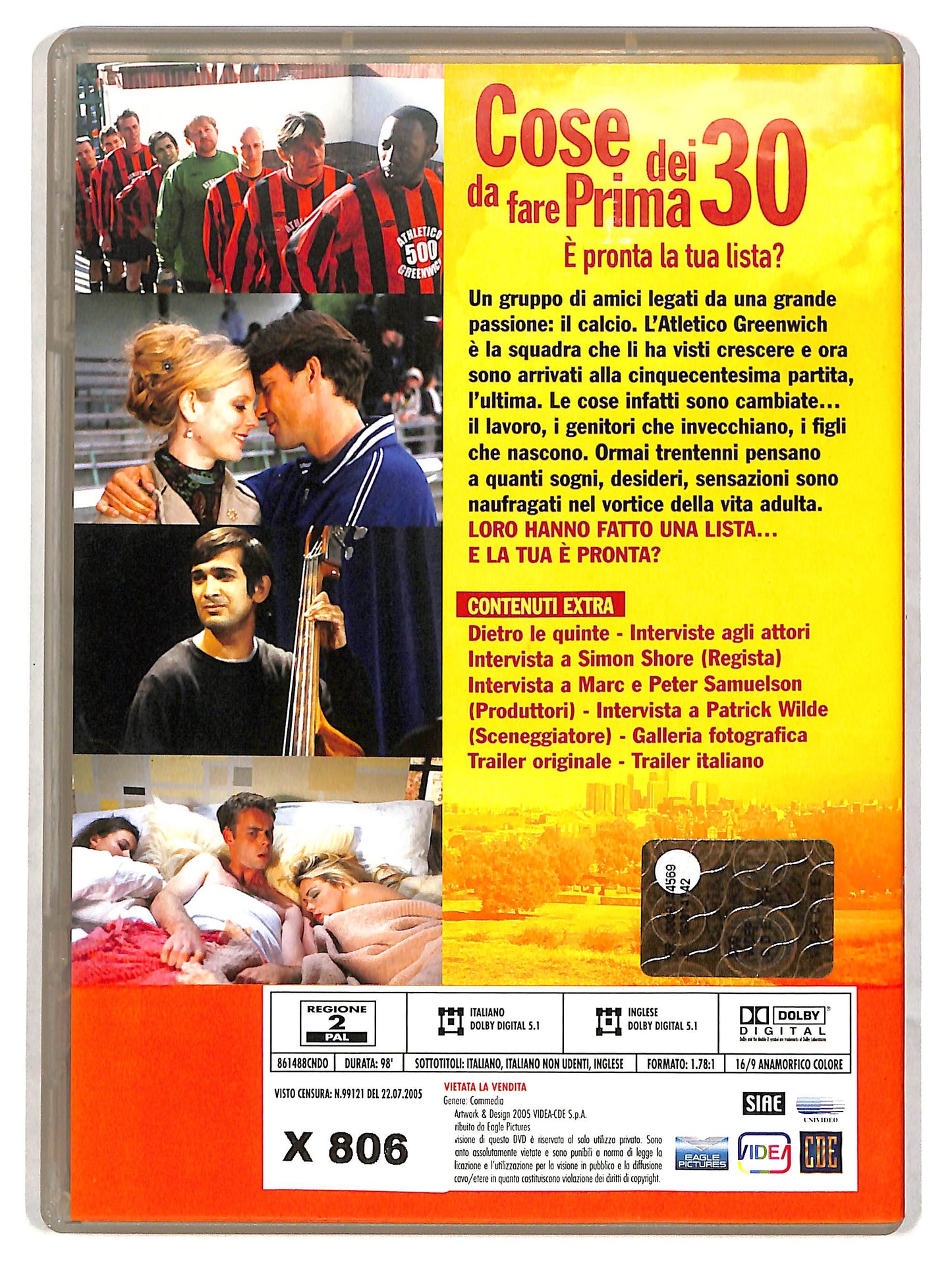 EBOND Cose da fare prima dei 30 Noleggio DVD D626848