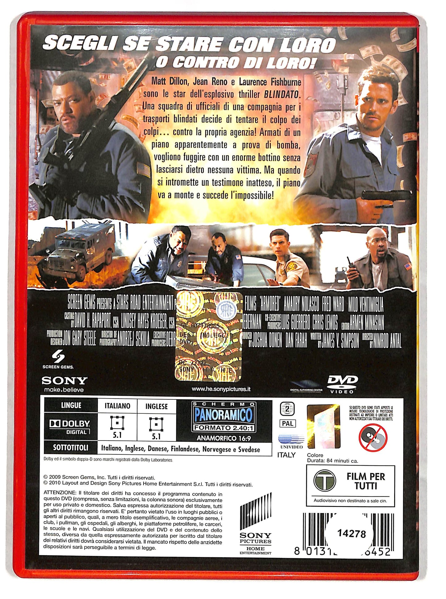 EBOND Blindato Noleggio DVD D626851
