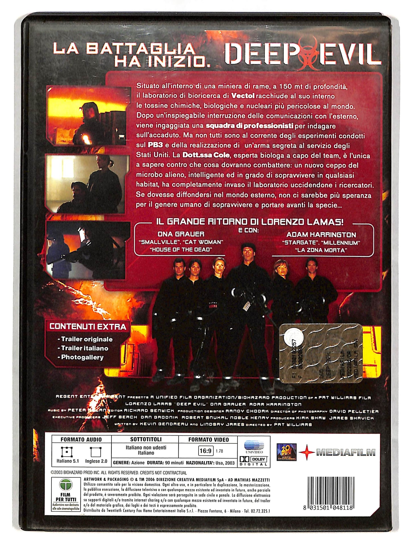 EBOND Deep Evil Noleggio DVD D626857