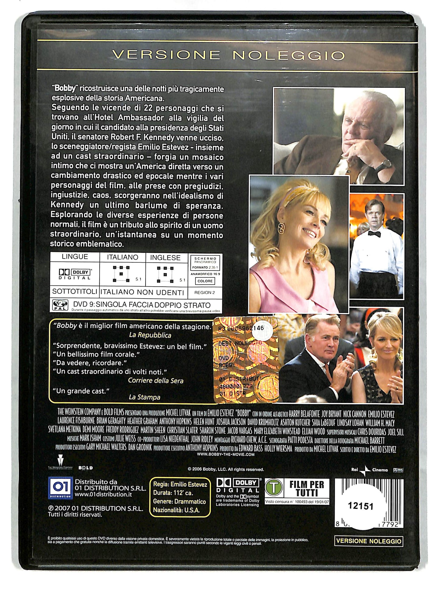 EBOND Bobby (film 2006) Noleggio DVD D627005