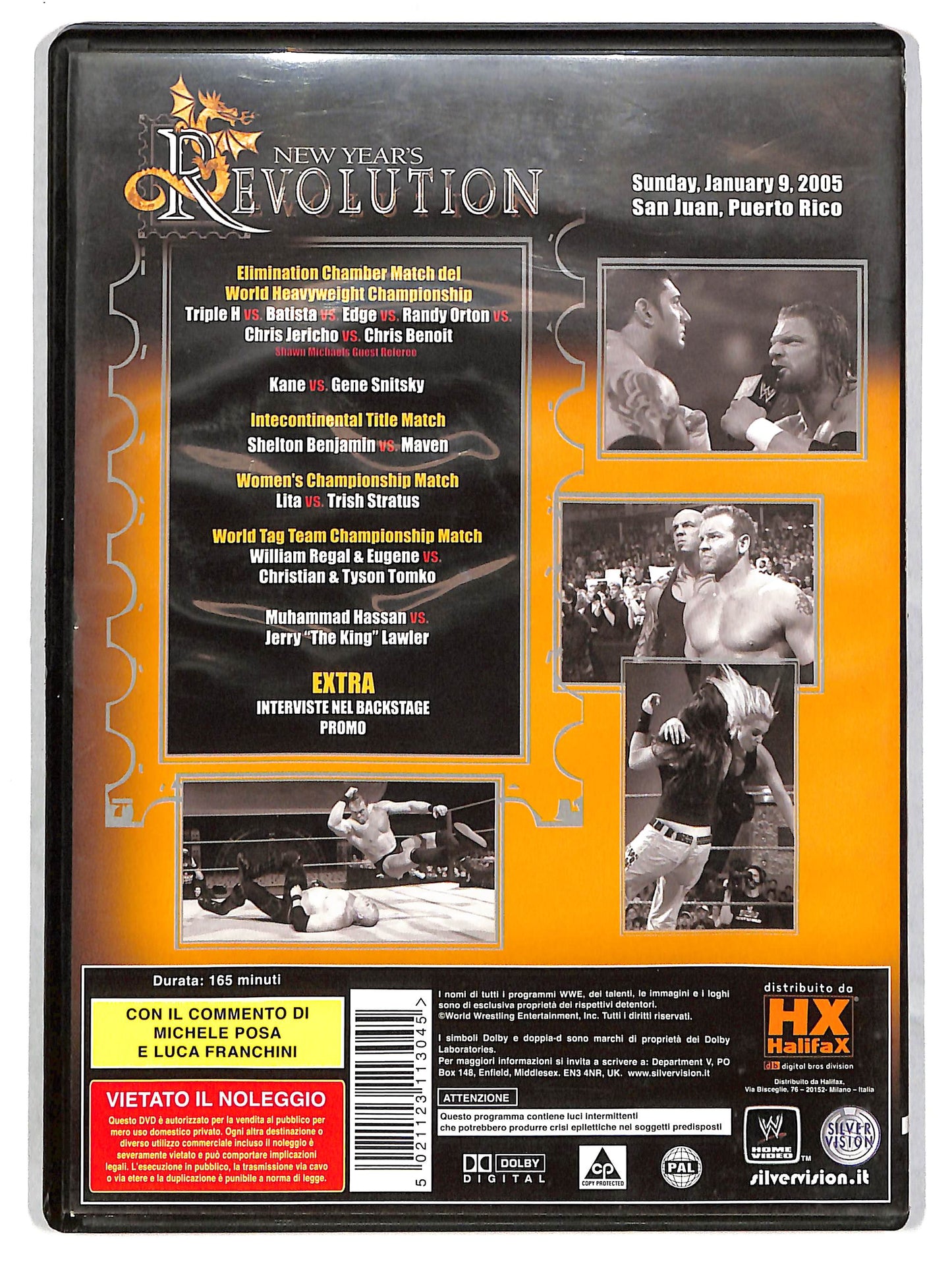 EBOND WWE RAW's New Year Revolution DVD D627052