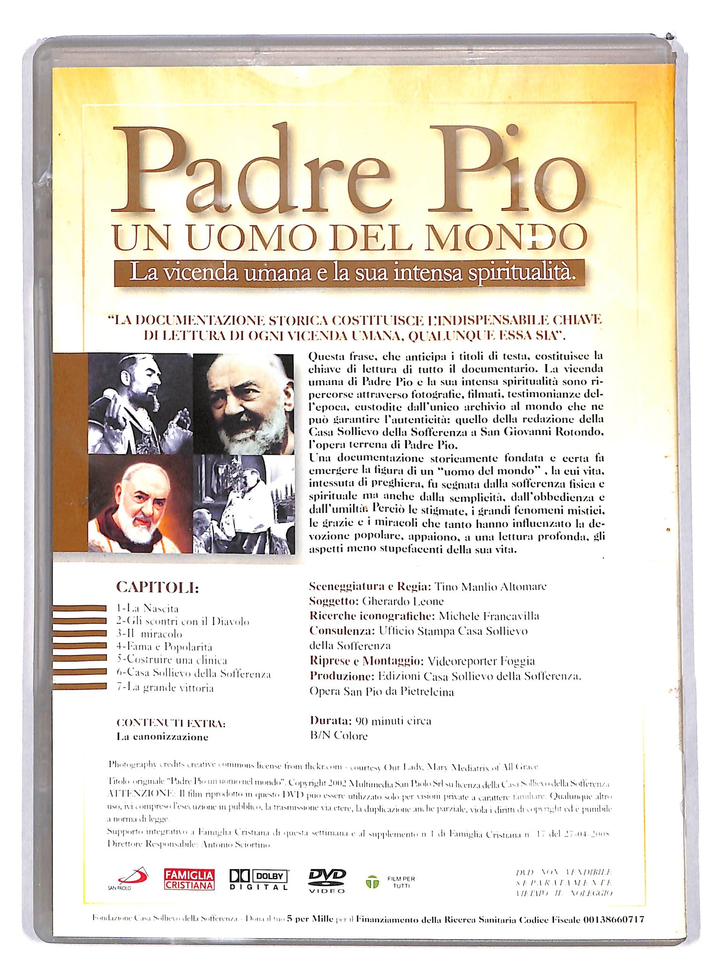 EBOND Padre Pio. Un uomo del mondo EDITORIALE DVD D627129
