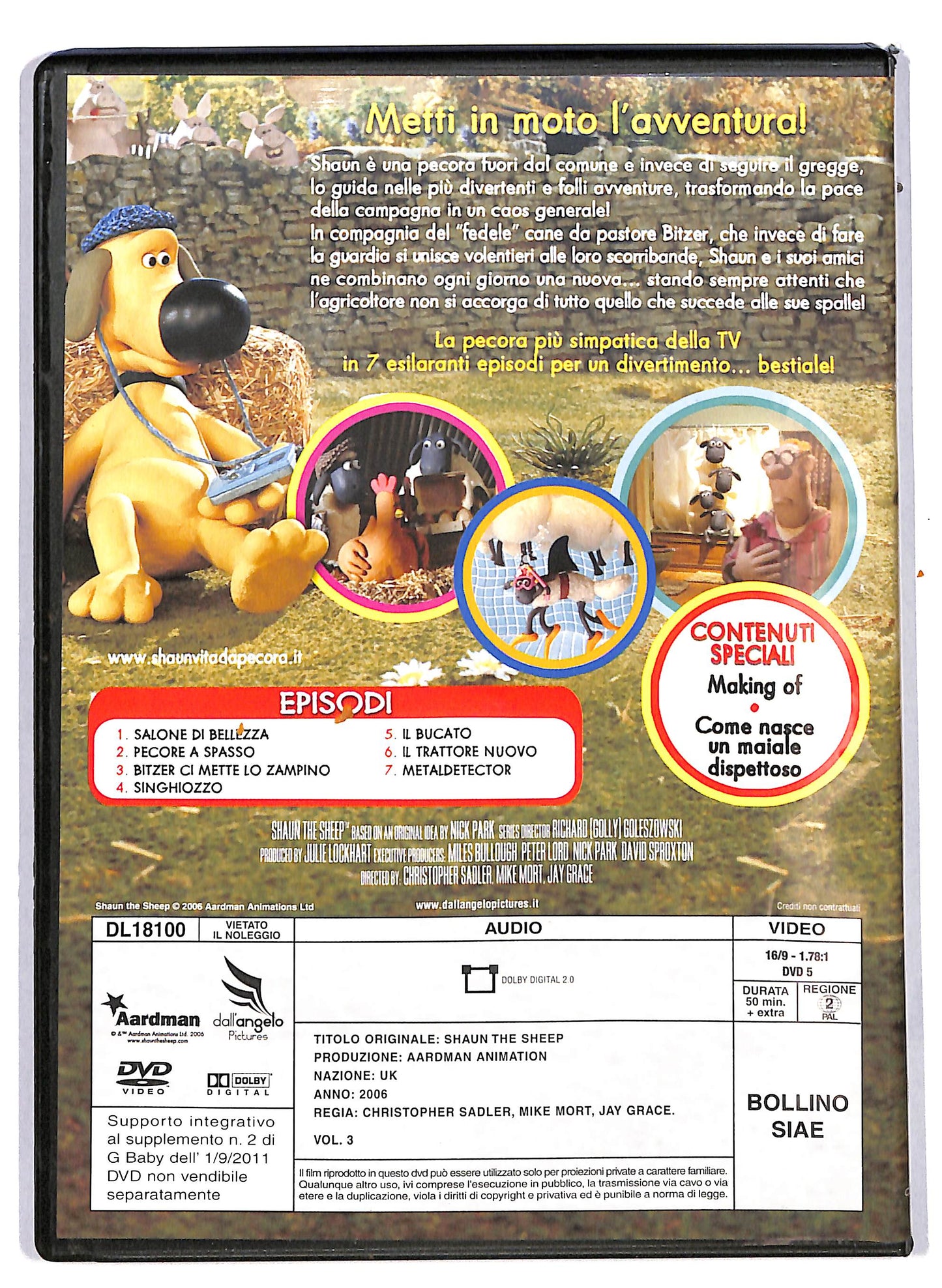 EBOND Shaun, vita da pecora EDITORIALE DVD D627156