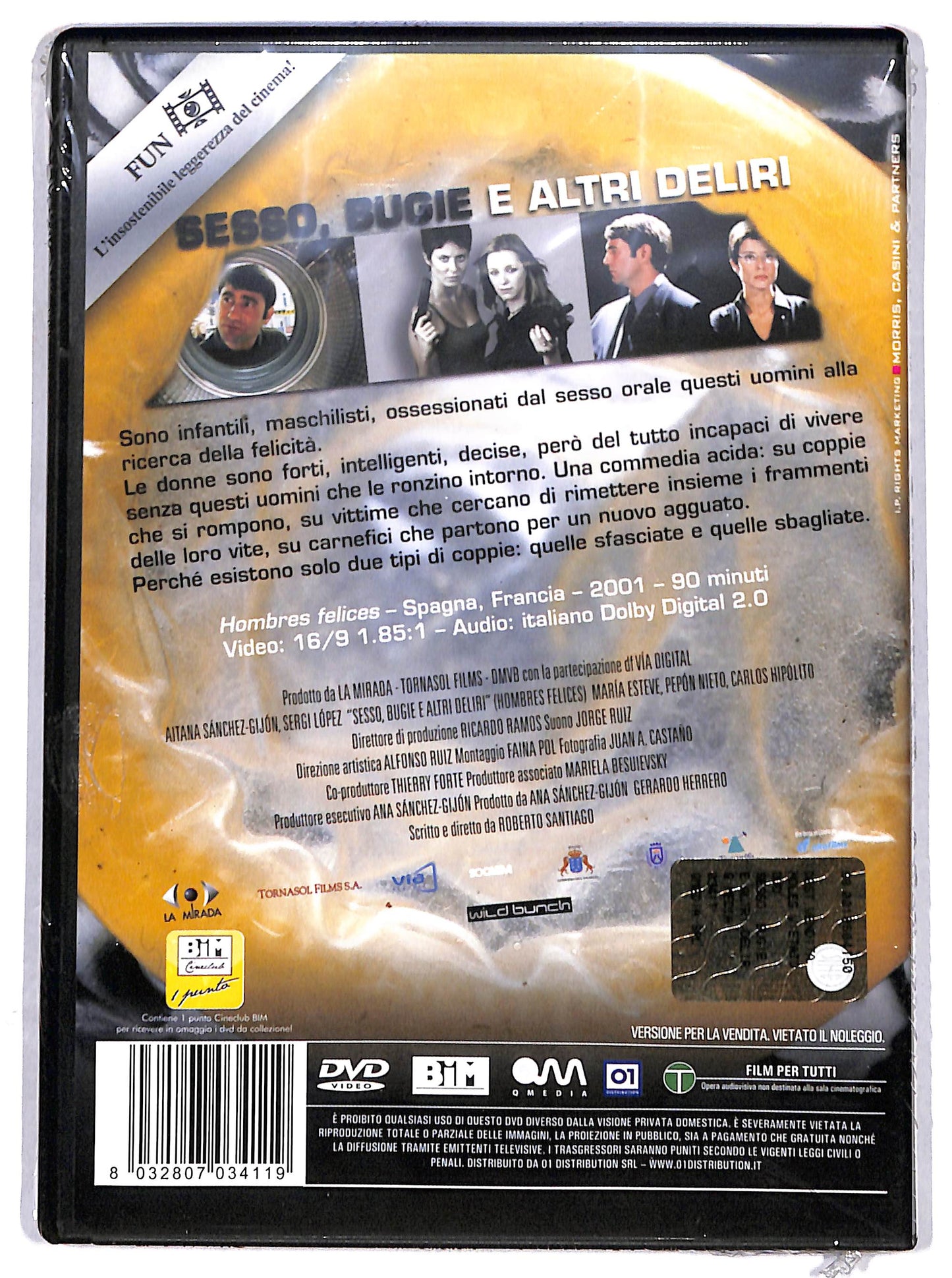EBOND Sesso, bugie e altri deliri DVD D627443
