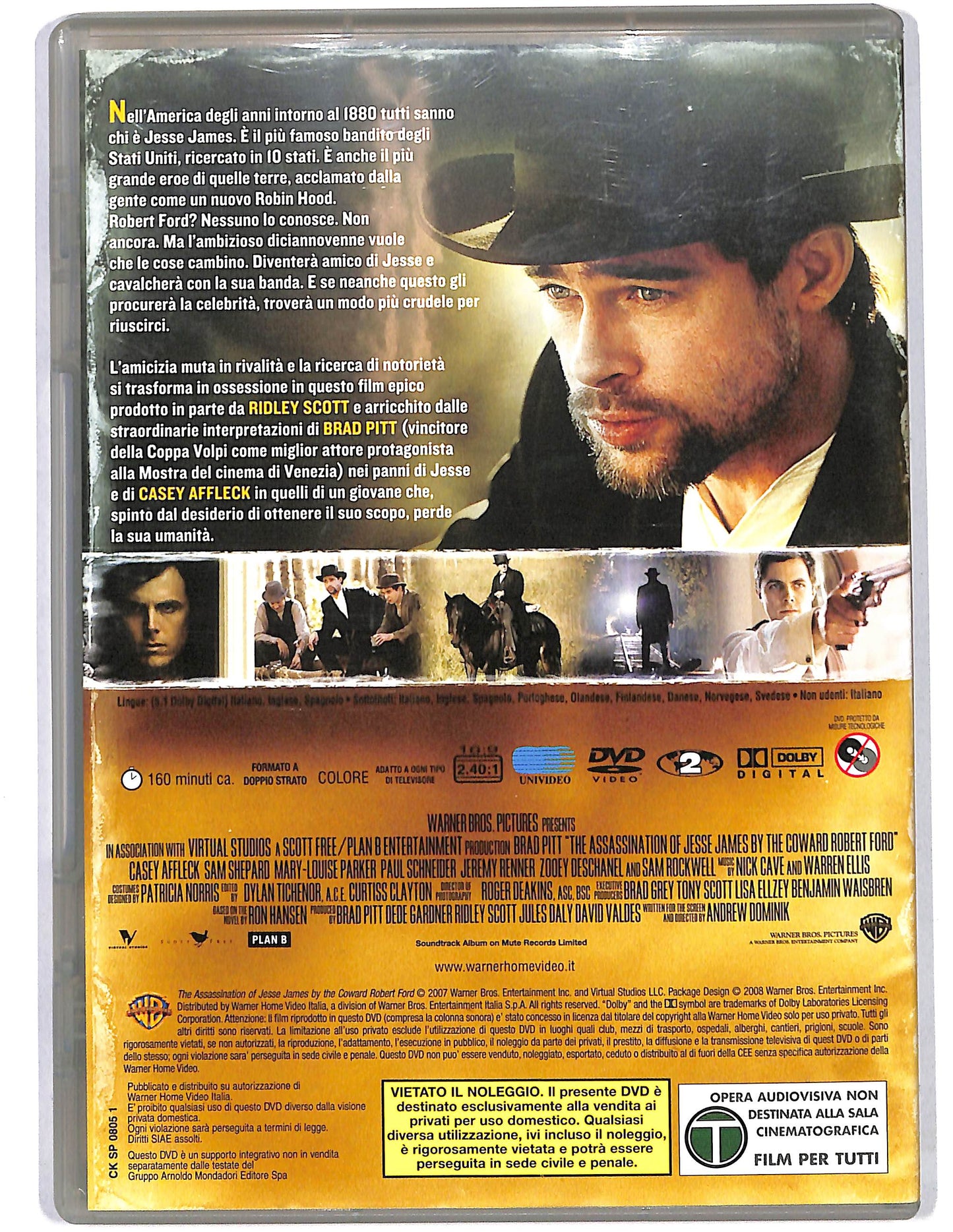 EBOND L'assassino di Jesse James EDITORIALE DVD D627506