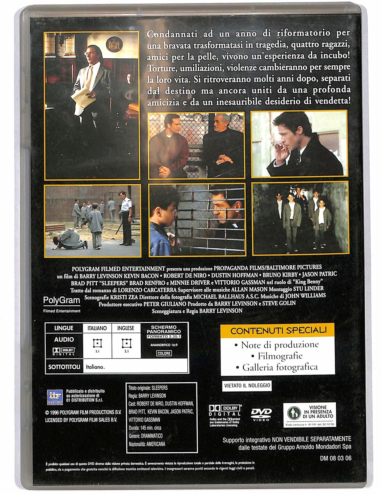 EBOND Sleepers - Una micidiale macchina ad orologeria EDITORIALE DVD D627526