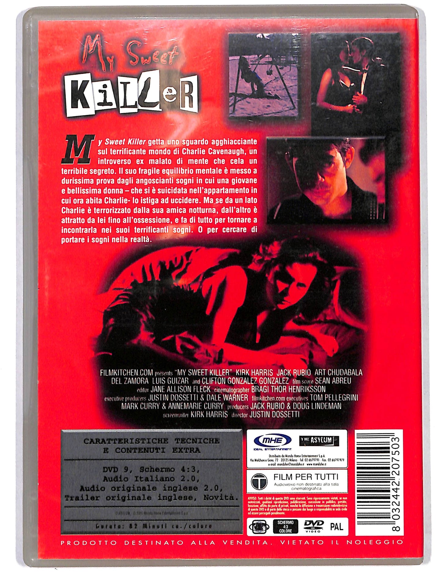 EBOND My sweet killer EDITORIALE DVD D627545