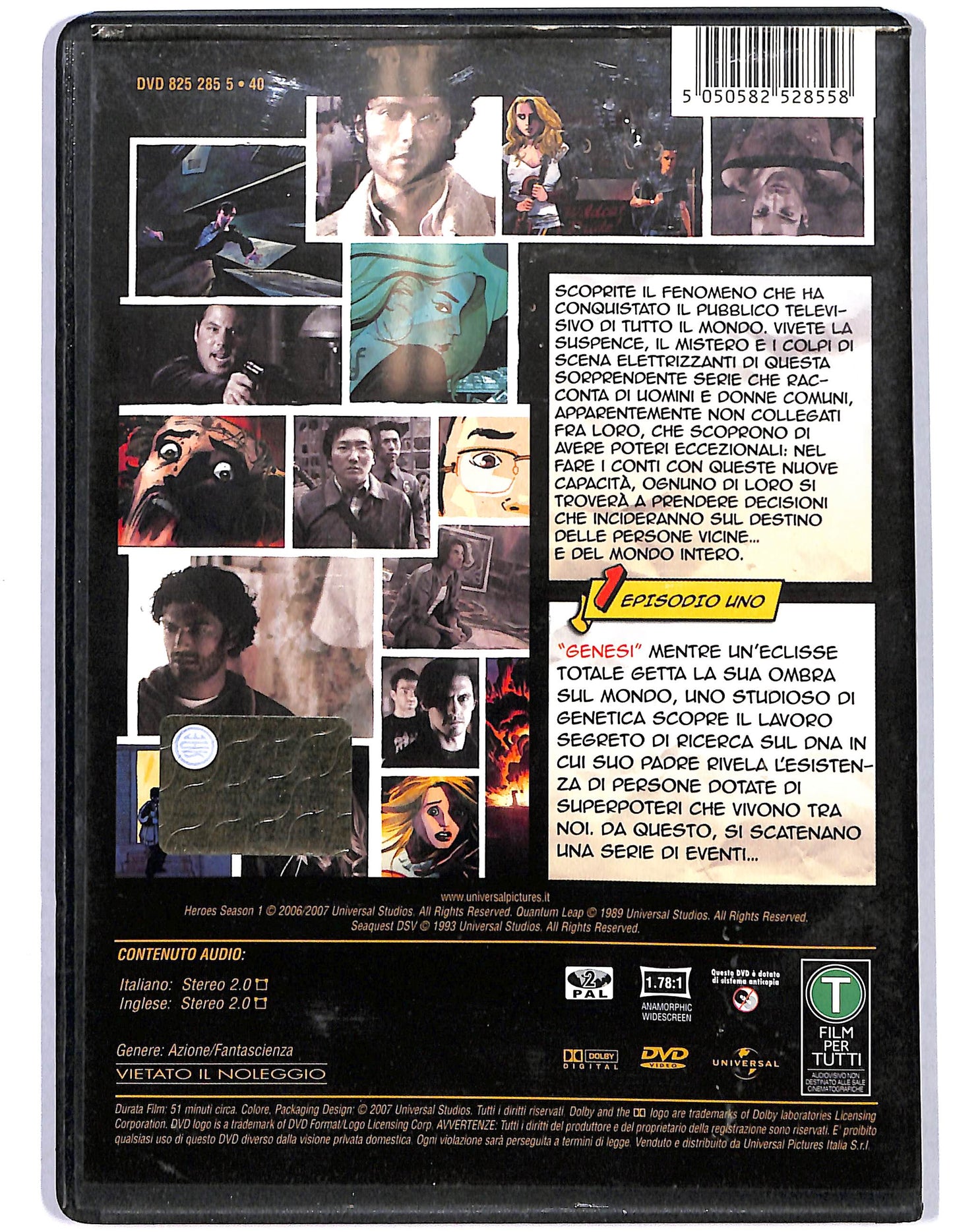 EBOND Heroes Genesi (stagione 1 ep 1) DVD D627630