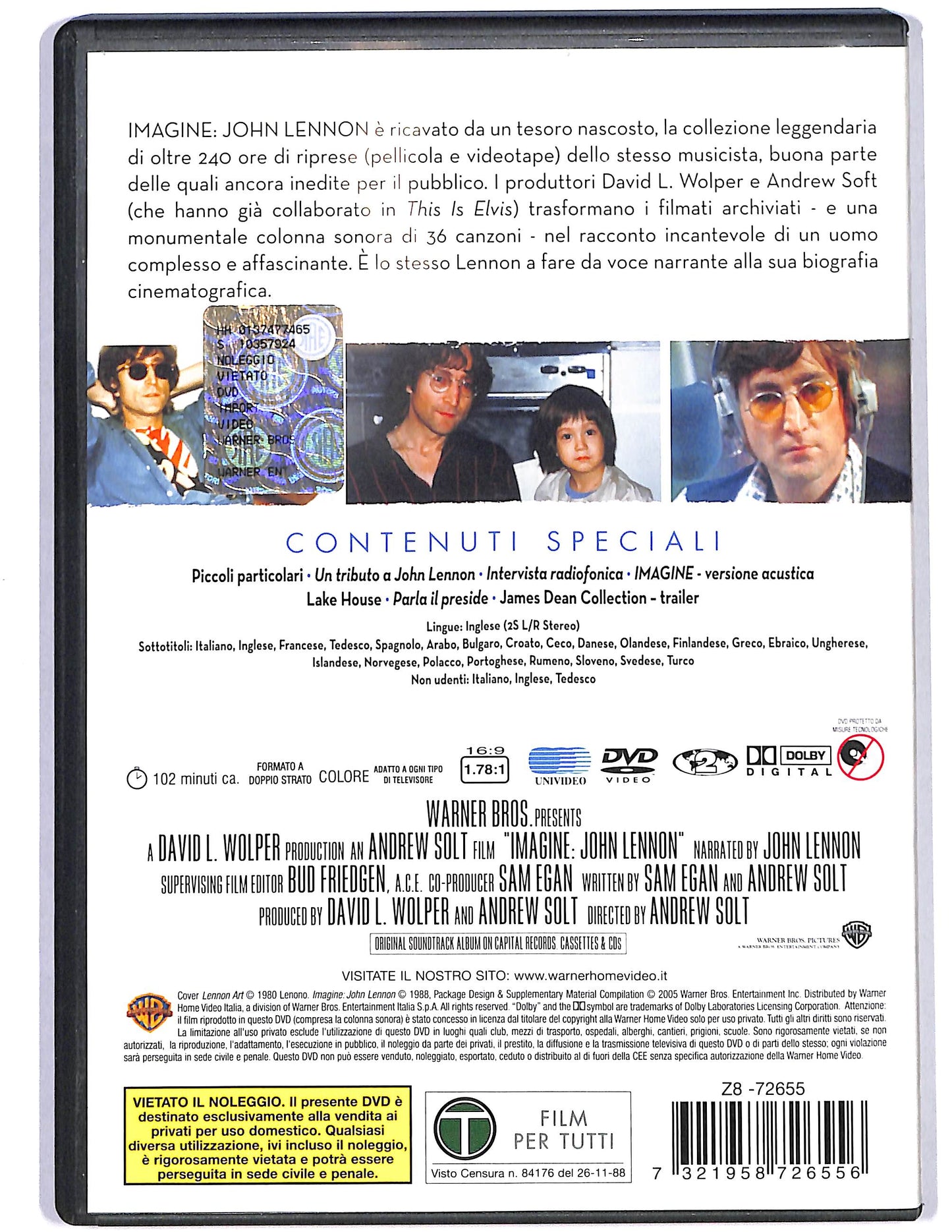 EBOND Imagine:John Lennon 2DVD DVD D627649