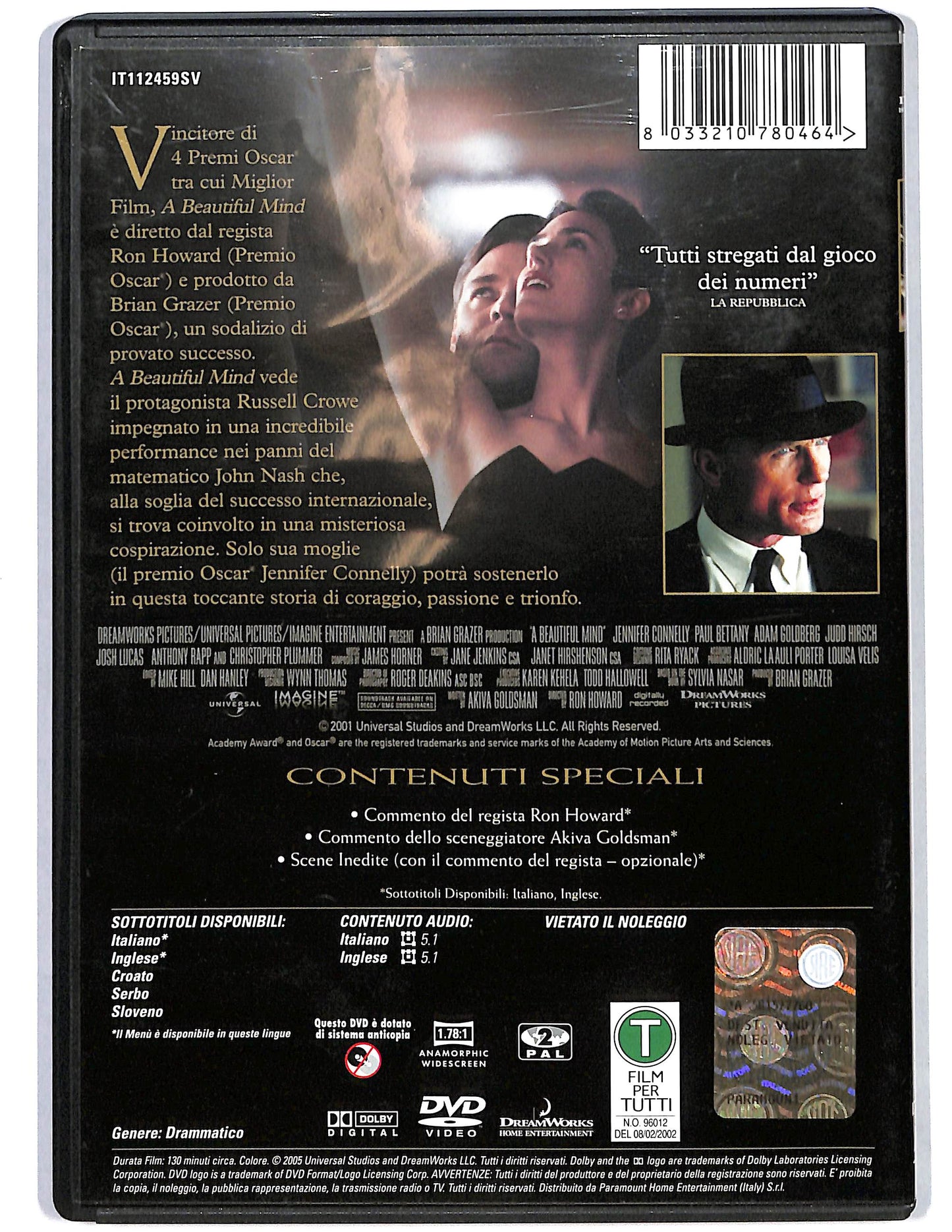 EBOND A beautiful mind DVD D627803