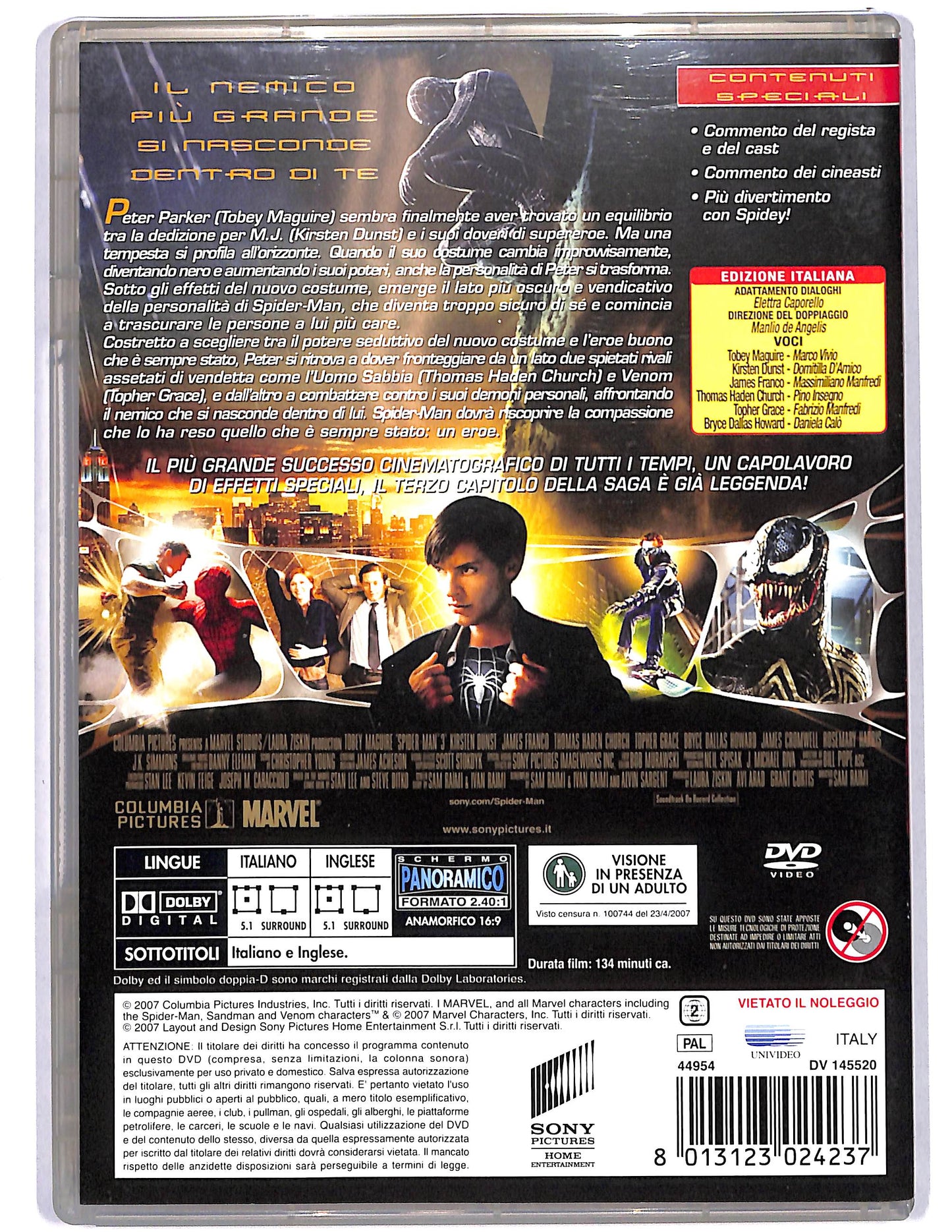 EBOND Spider-man 3 DVD D627825