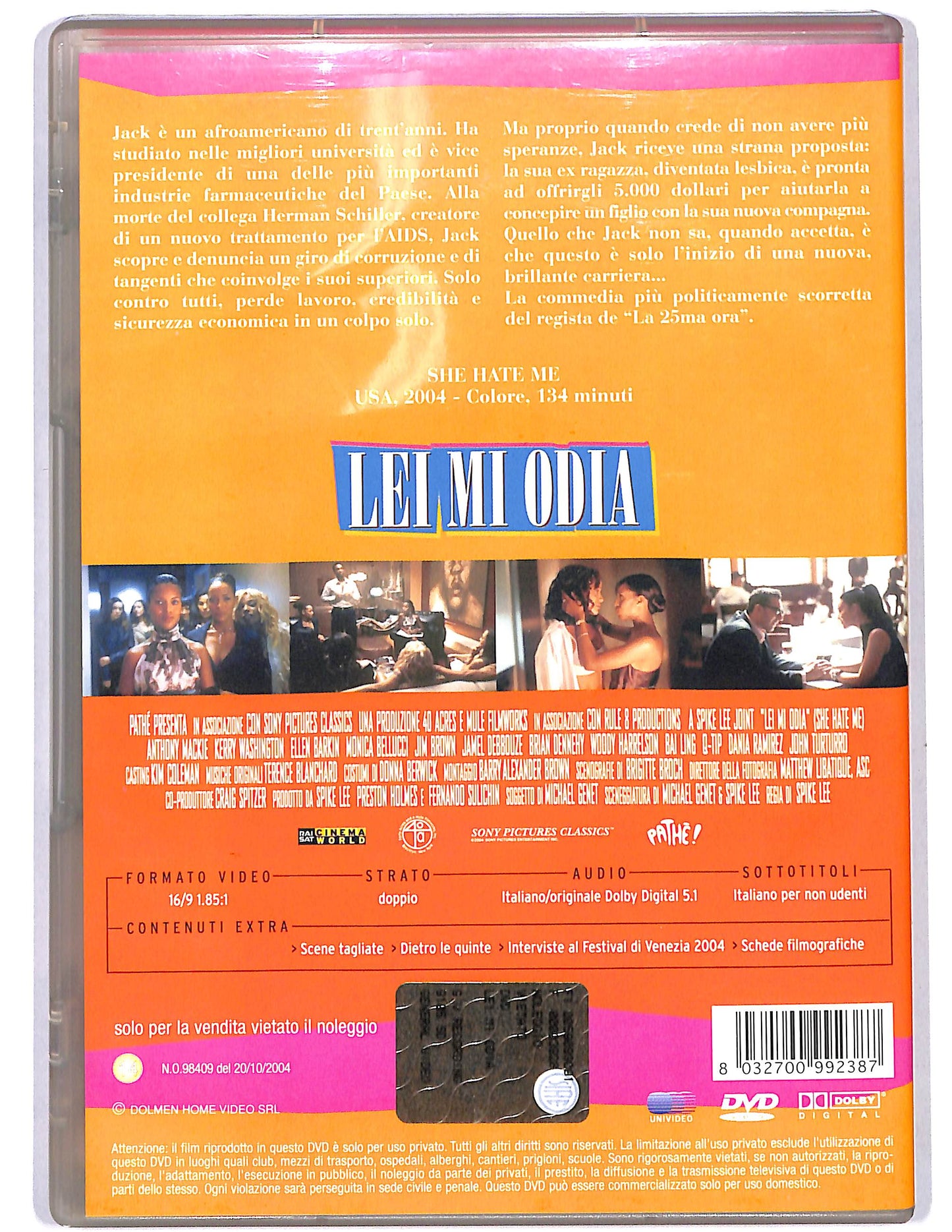 EBOND Lei mi odia DVD D627904