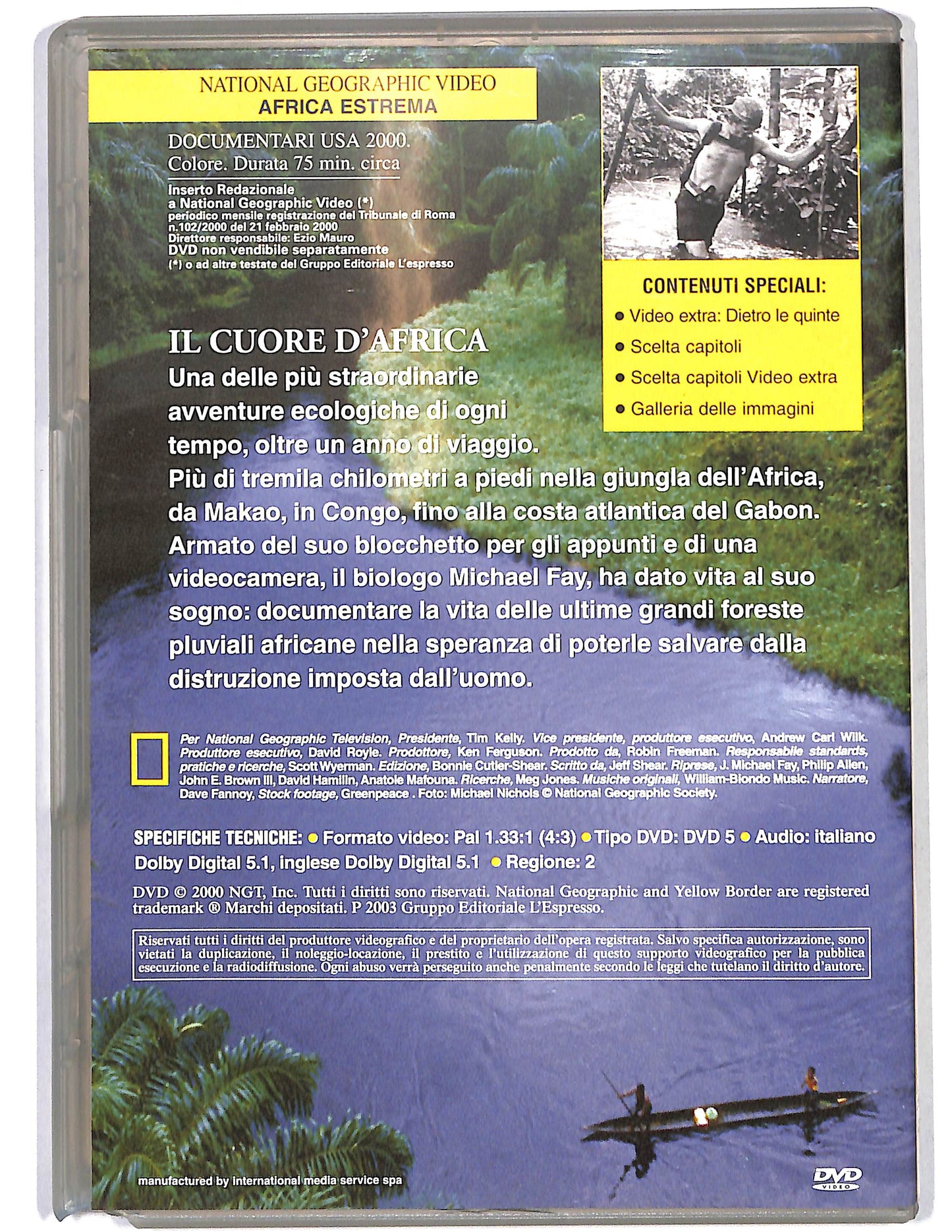 EBOND National Gepgraphic Africa estrema Megatransect VOL.7 DVD D628009