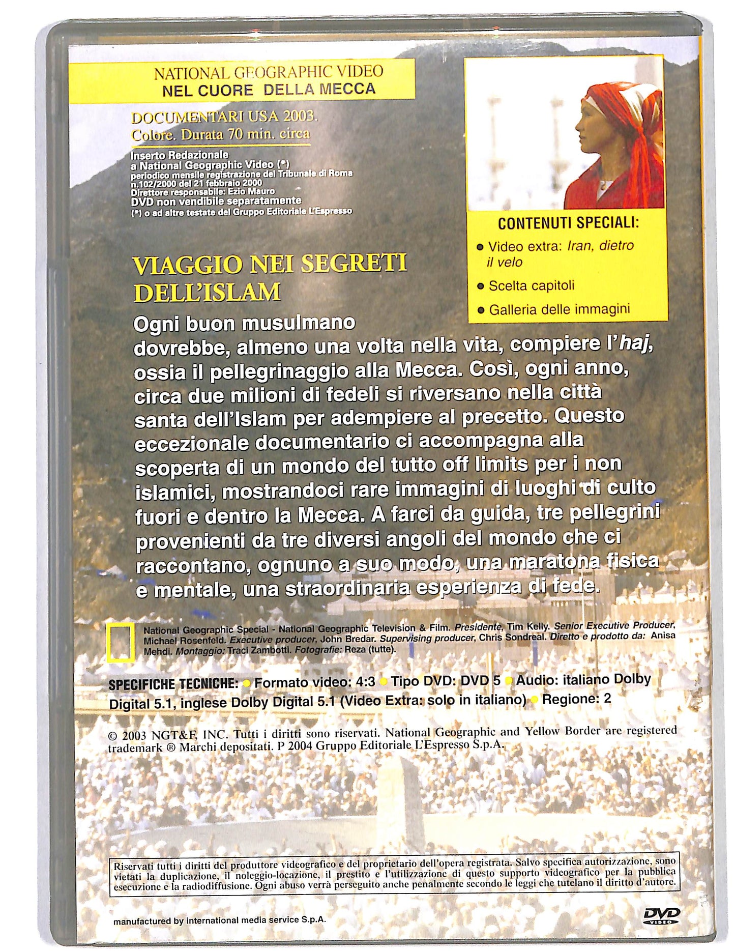 EBOND National Gepgraphic Nel cuore della Mecca VOL.15 DVD D628012