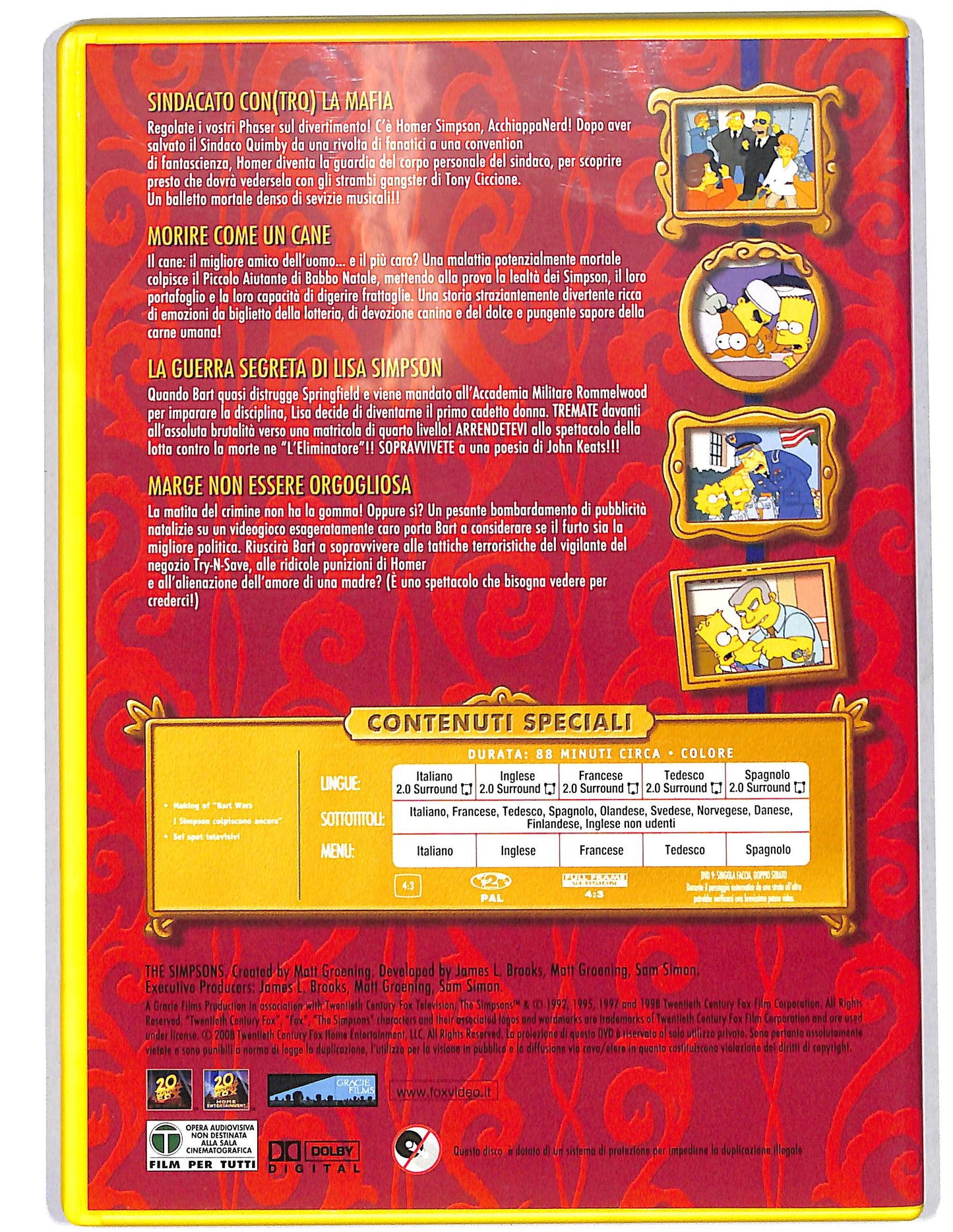EBOND Bart Wars I Simpson colpiscono ancora EDITORIALE DVD D628056