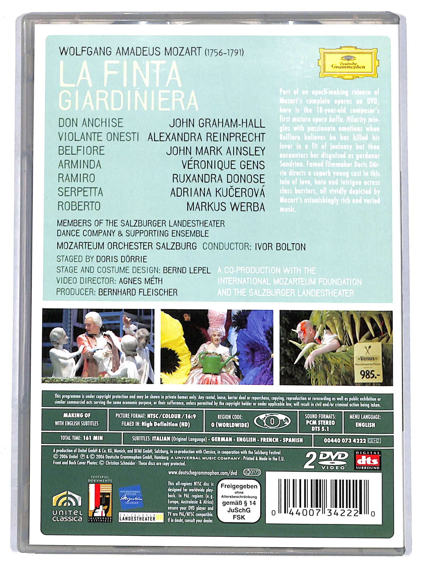 EBOND Mozart - la finta giardiniera DVD D628150