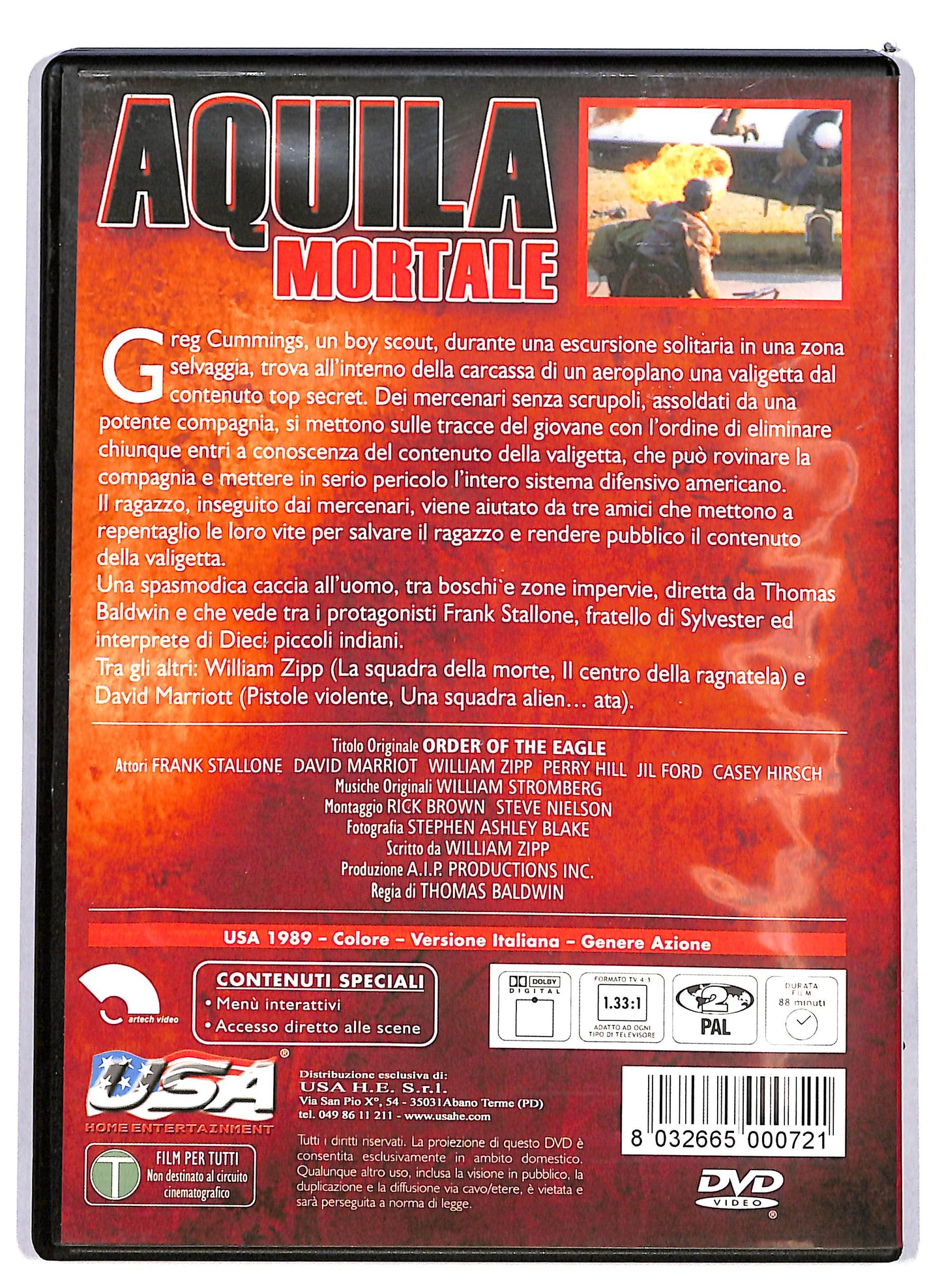 EBOND Aquila Mortale DVD D628221