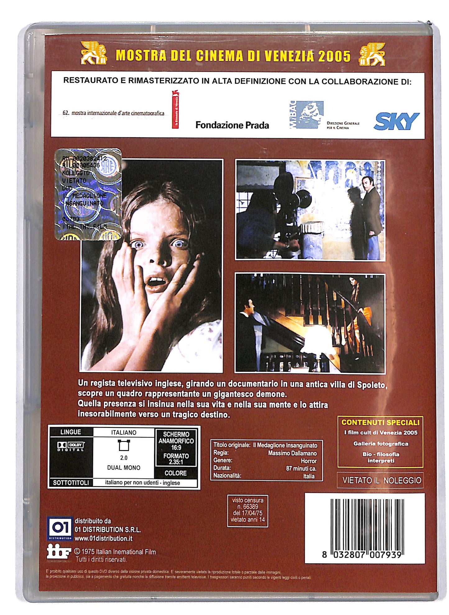 EBOND Il medaglione insanguinato DVD D628259
