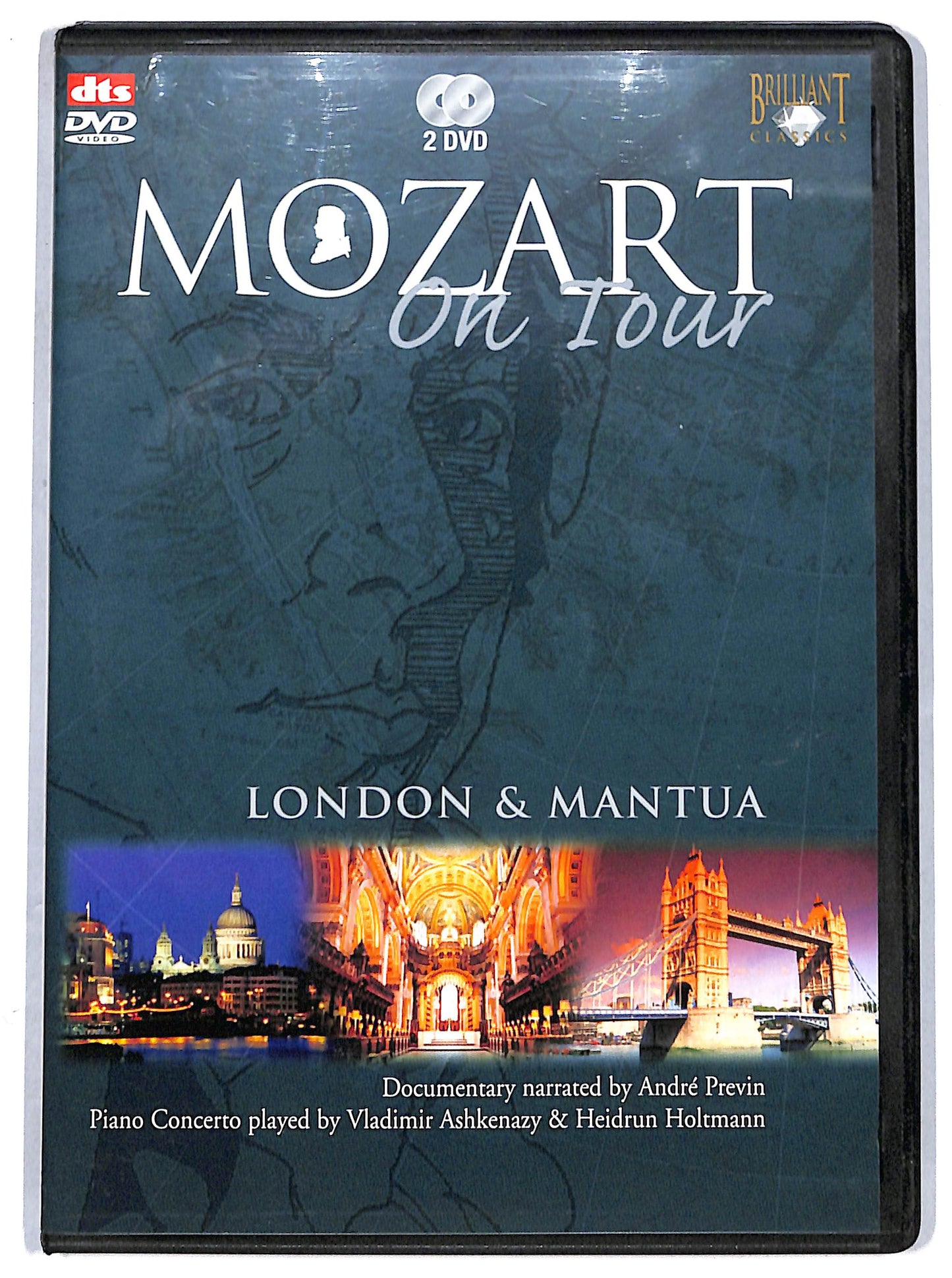 EBOND Mozart On Tour - Piano Concertos - London & Mantua DVD D628419