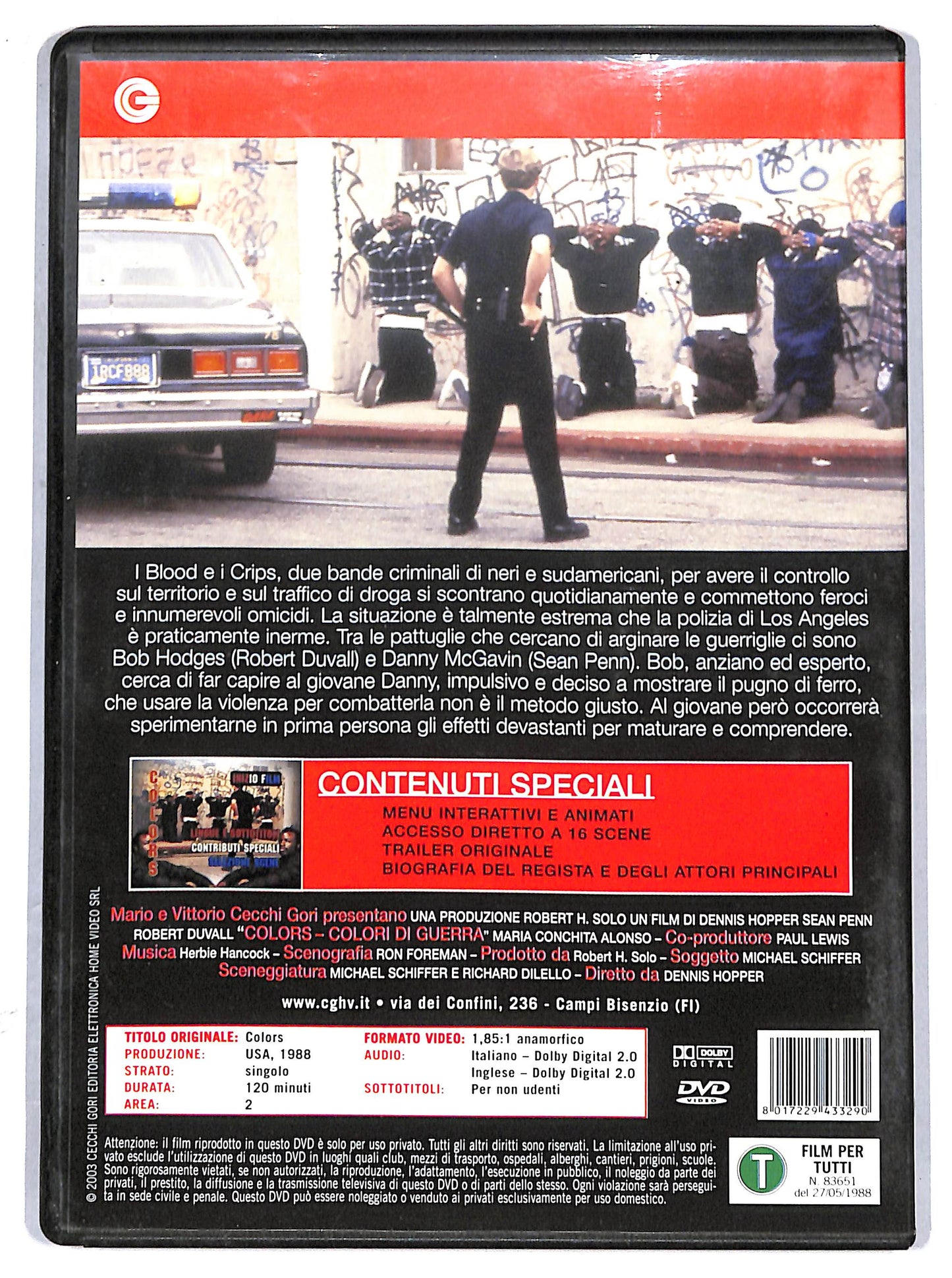 EBOND colors - colori di guerra DVD D628443