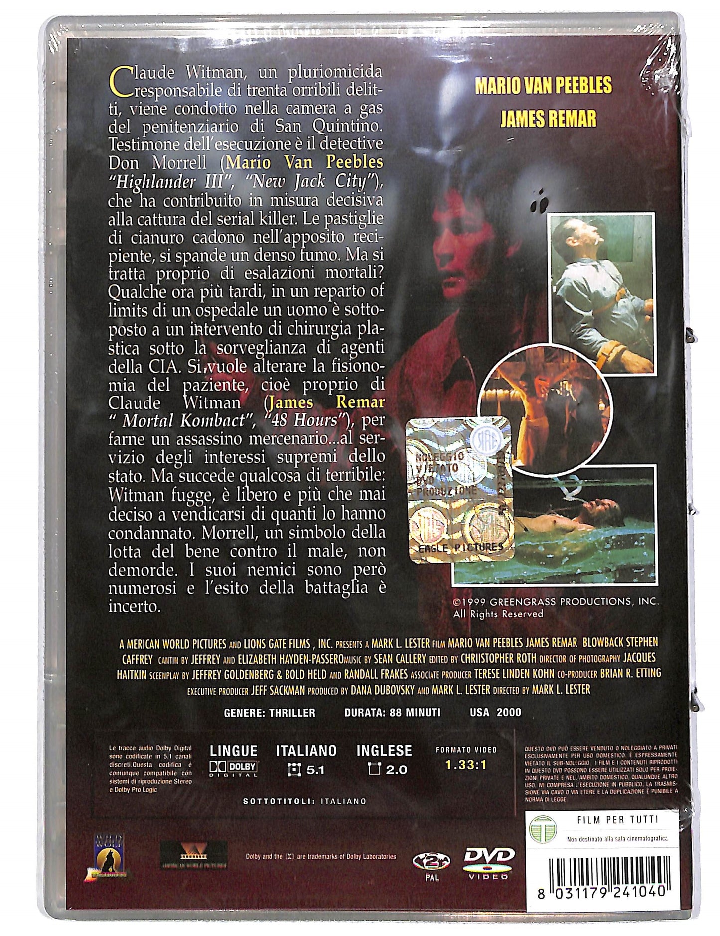 EBOND Blowback (Slimcase) DVD D628522