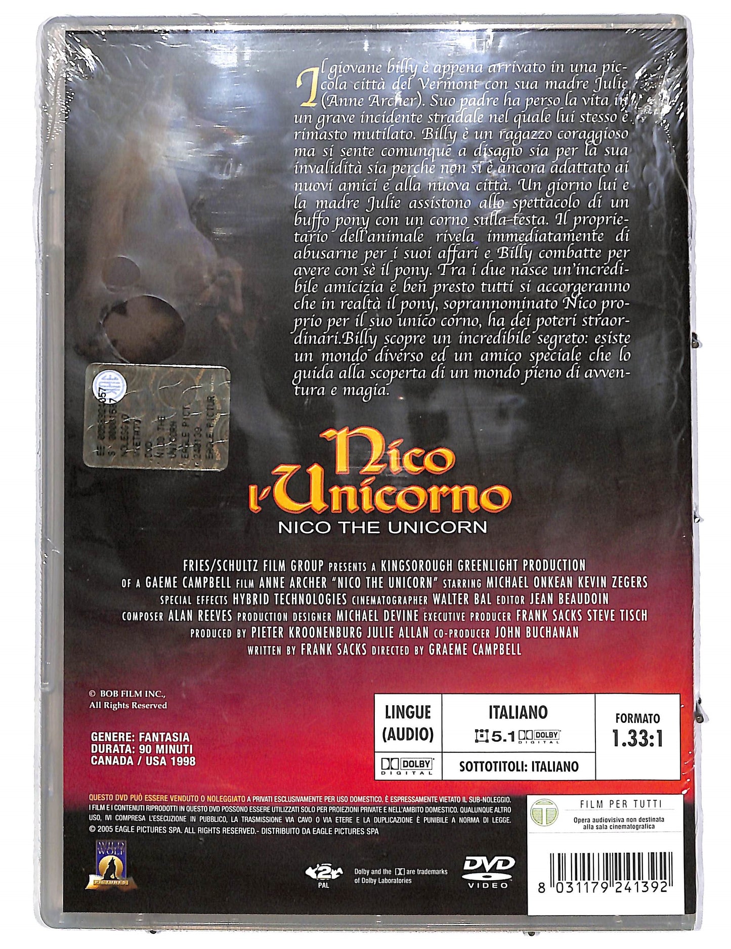 EBOND Nico l'unicorno (Slimcase) DVD D628527