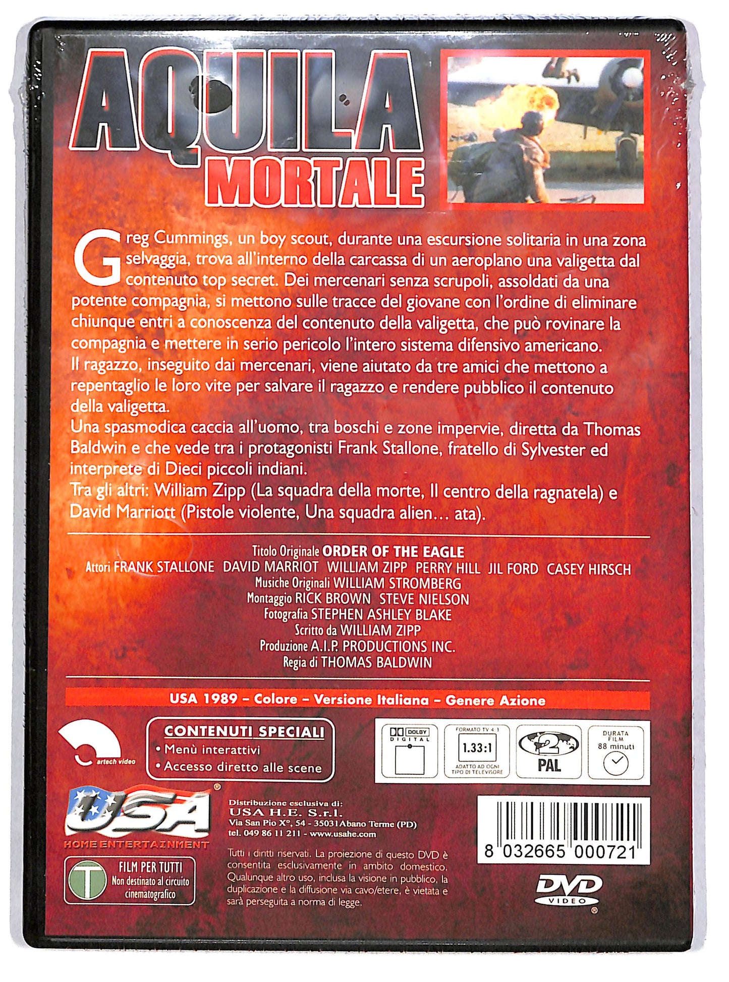 EBOND Aquila mortale DVD D628532