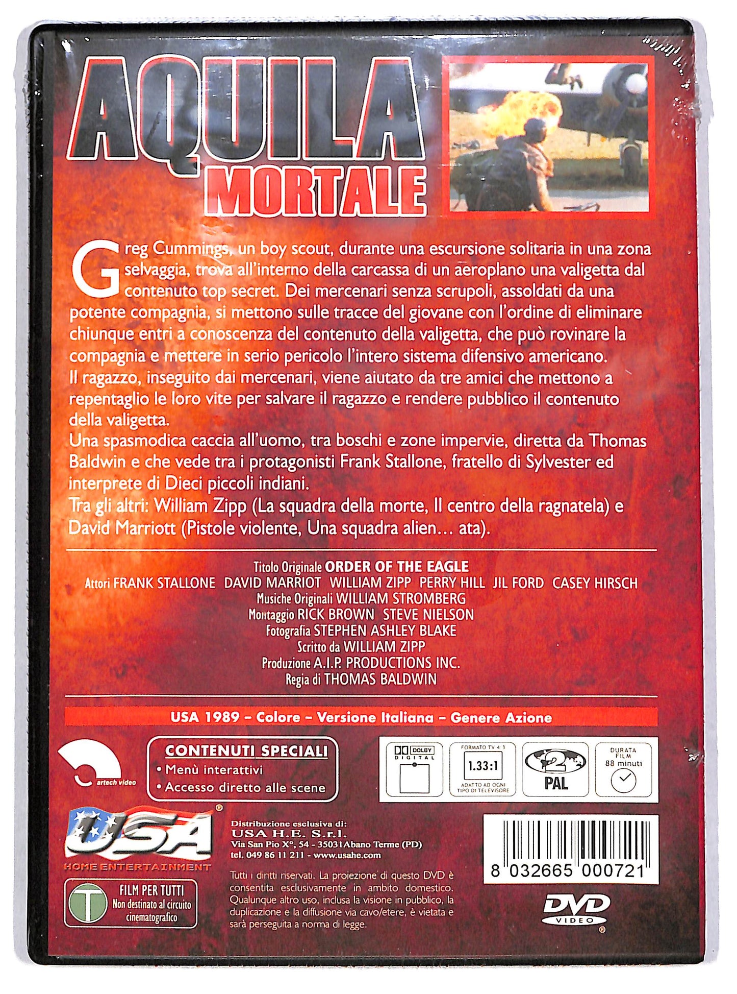 EBOND Aquila mortale DVD D628539