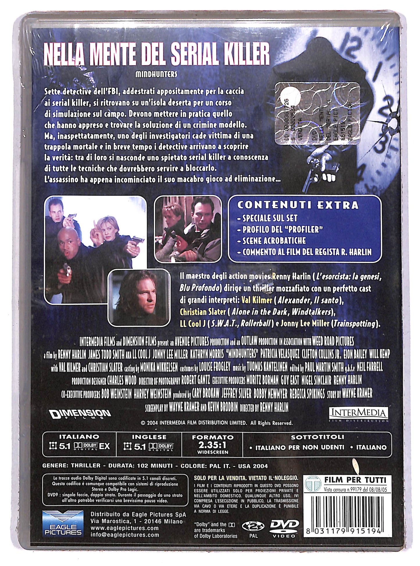 EBOND Nella mente del serial killer DVD D628638