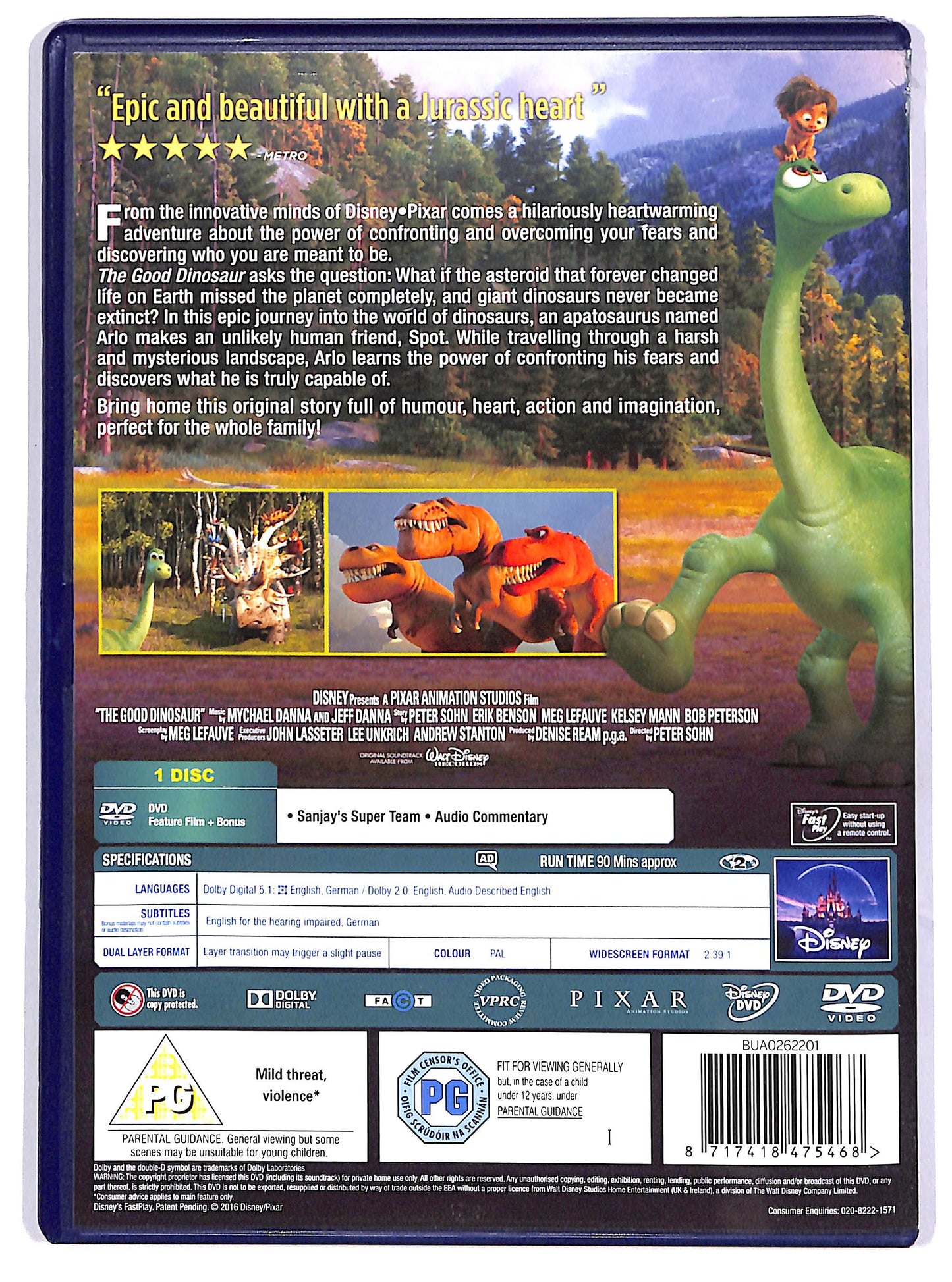 EBOND The Good Dinosaur DVD D628714