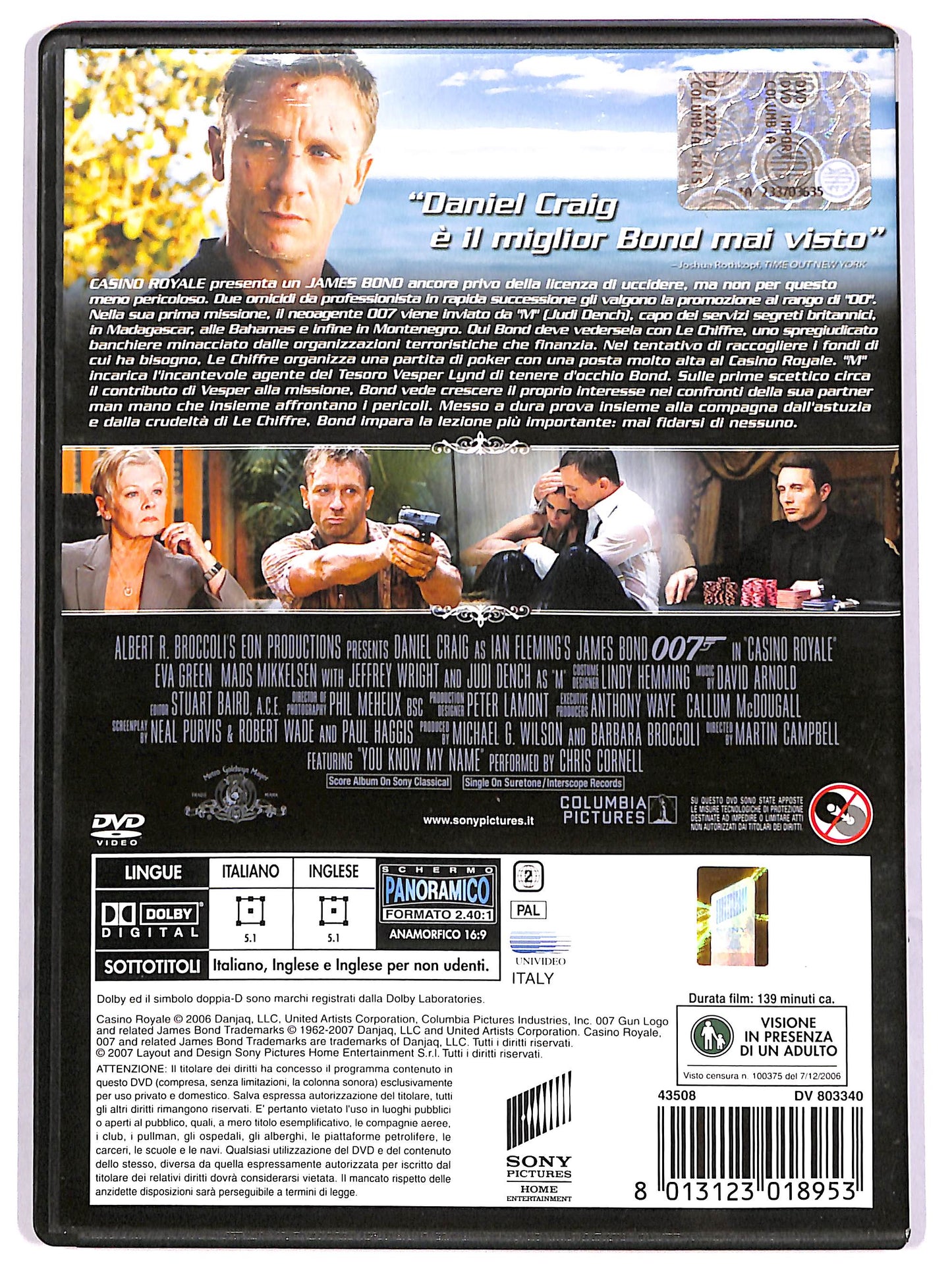 EBOND Casino Royale NOLEGGIO DVD D628750