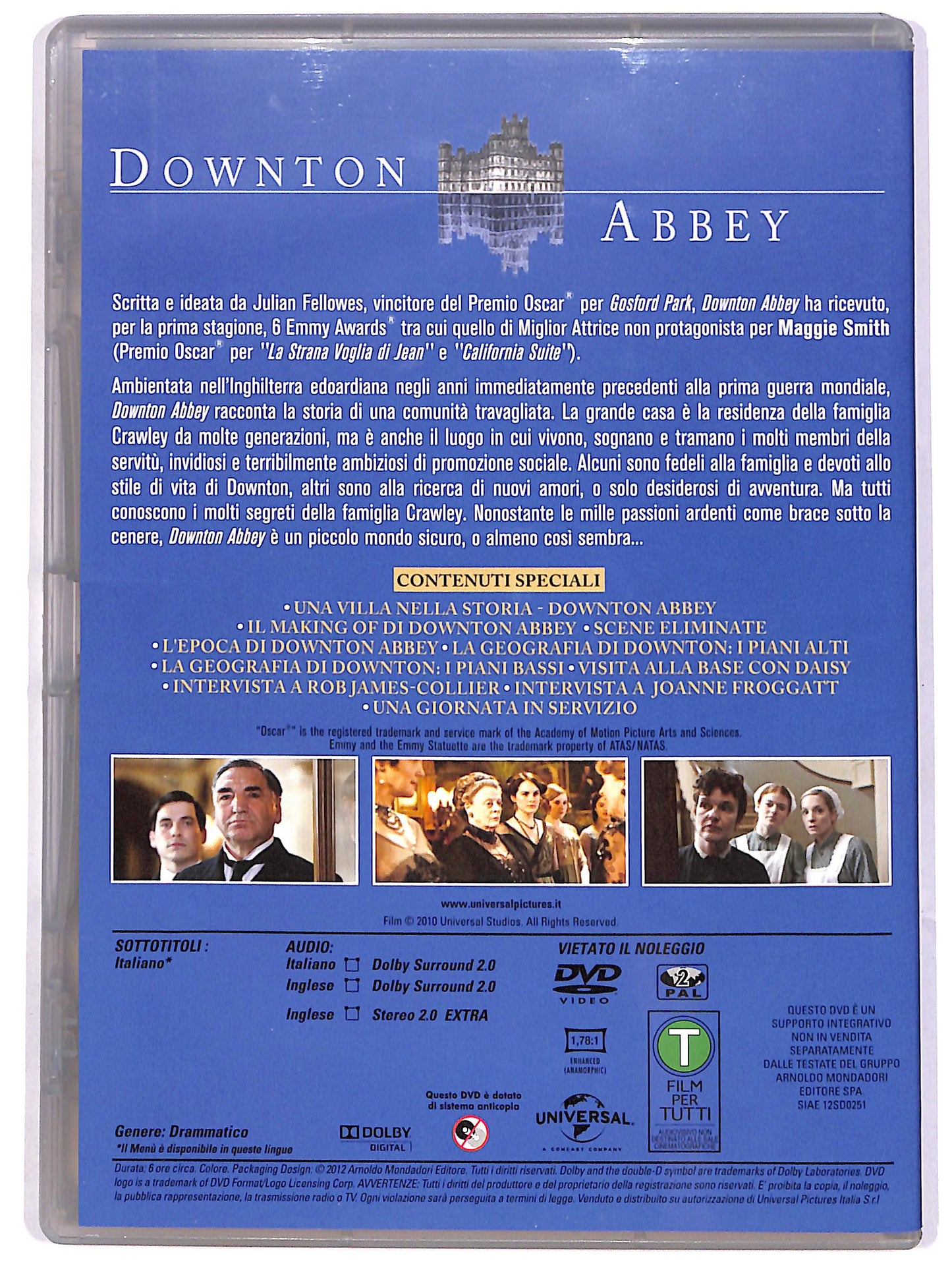 EBOND Downton Abbey - Stagione 1 EDITORIALE DVD D628852