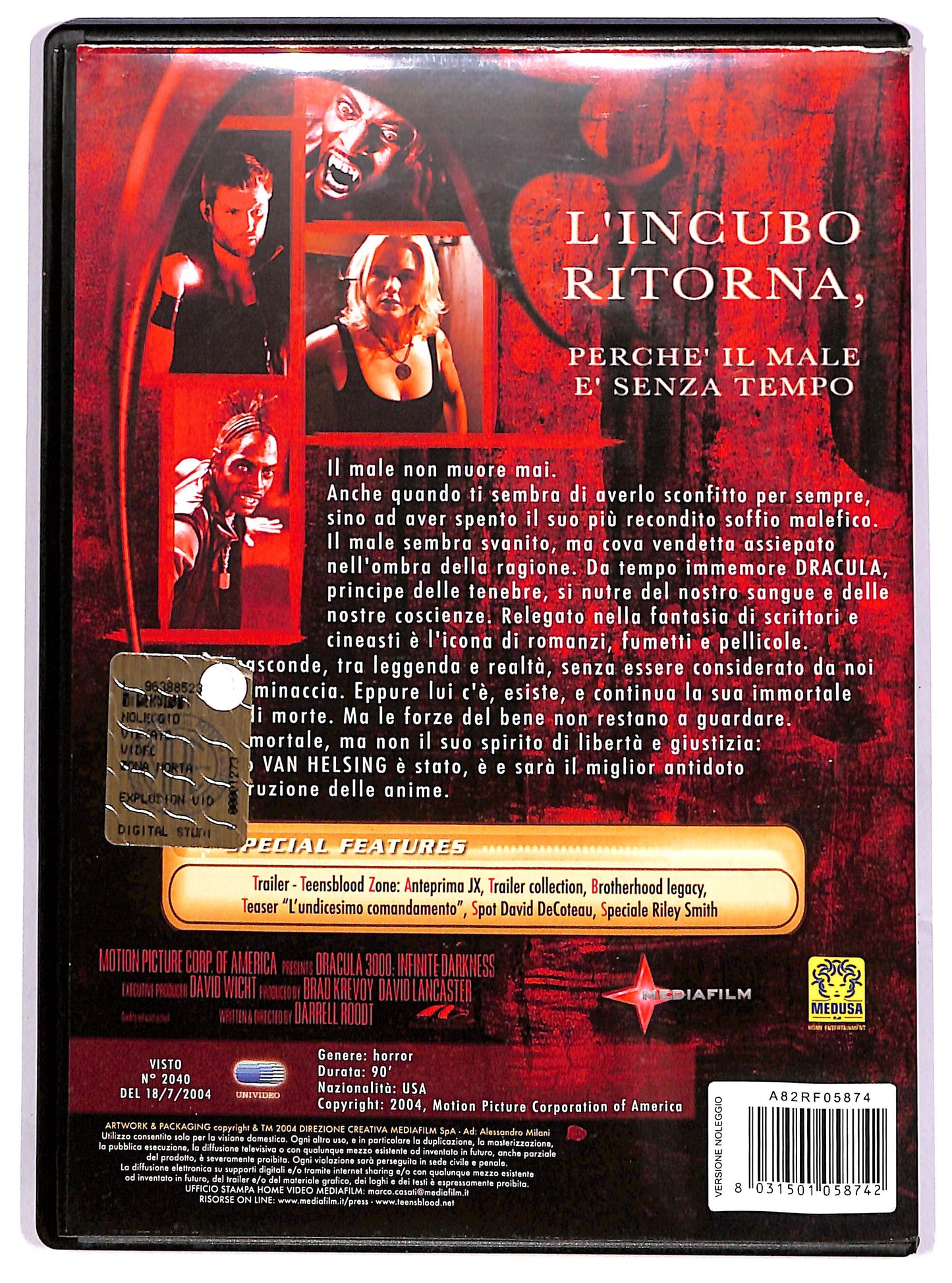 EBOND Van Helsing - Dracula's Revenge DVD D628959