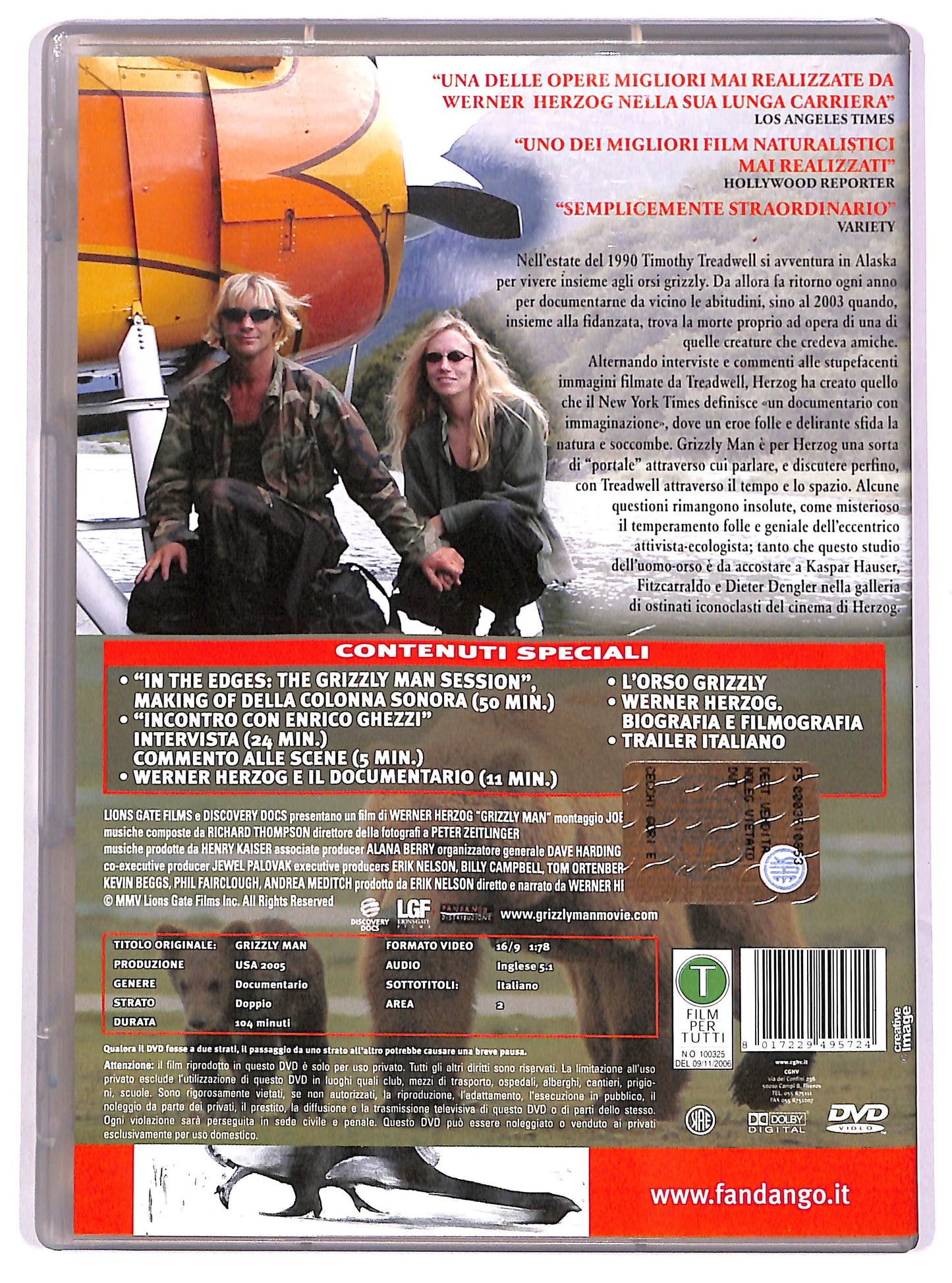 EBOND Grizzly Man DVD D628963