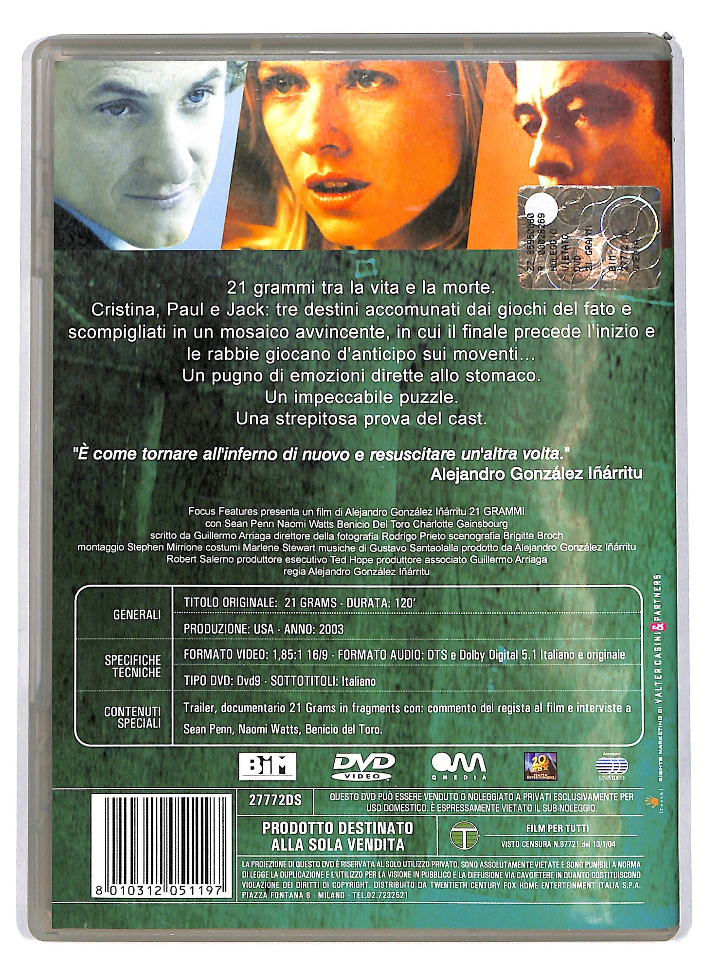 EBOND 21 grammi DVD D629128