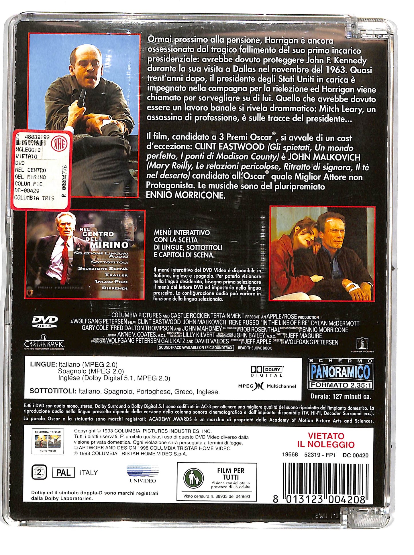 EBOND Nel centro del mirino SJB DVD D629242