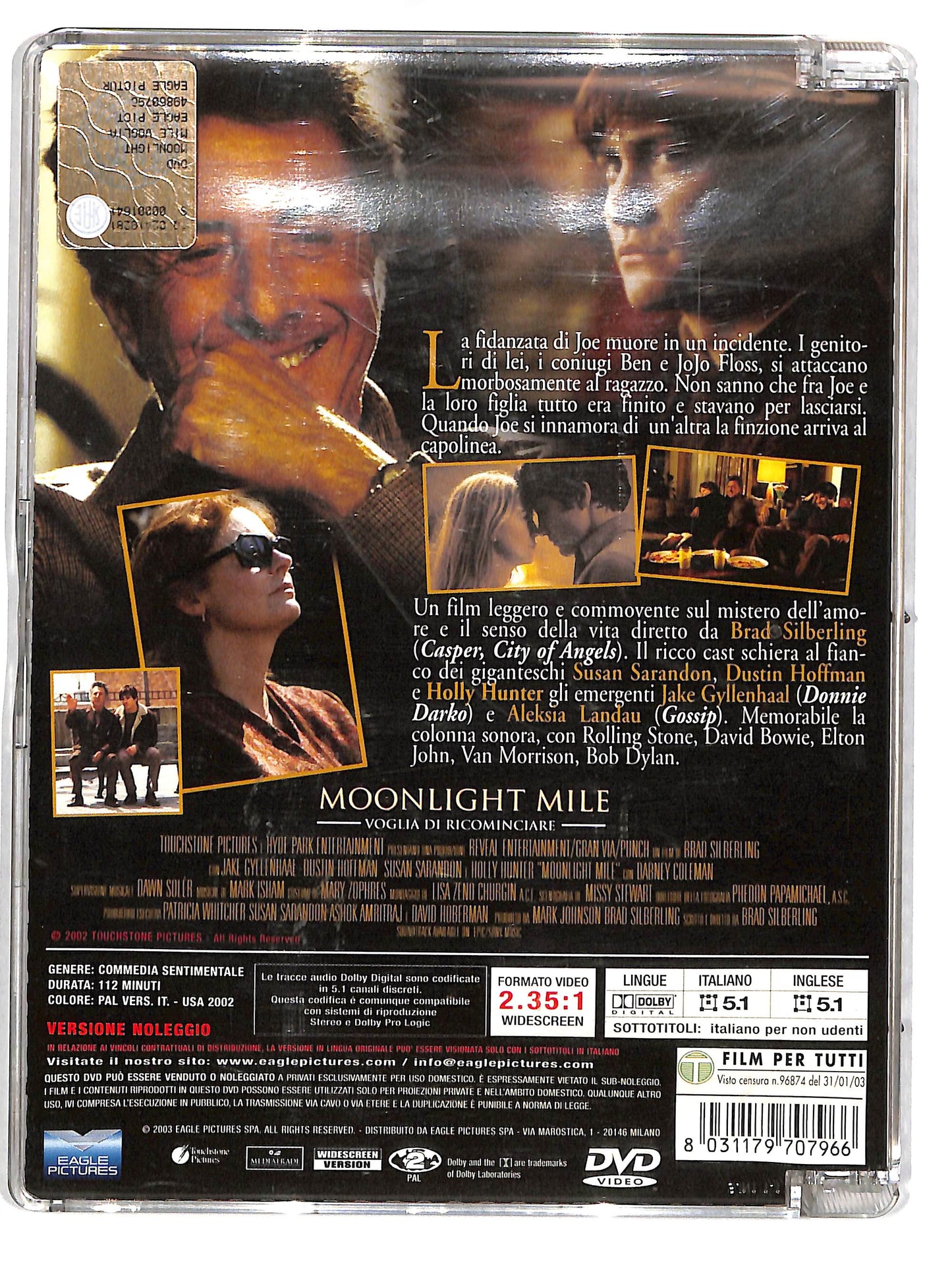 EBOND Moonlight Mile - Voglia di ricominciare SJB DVD D629245