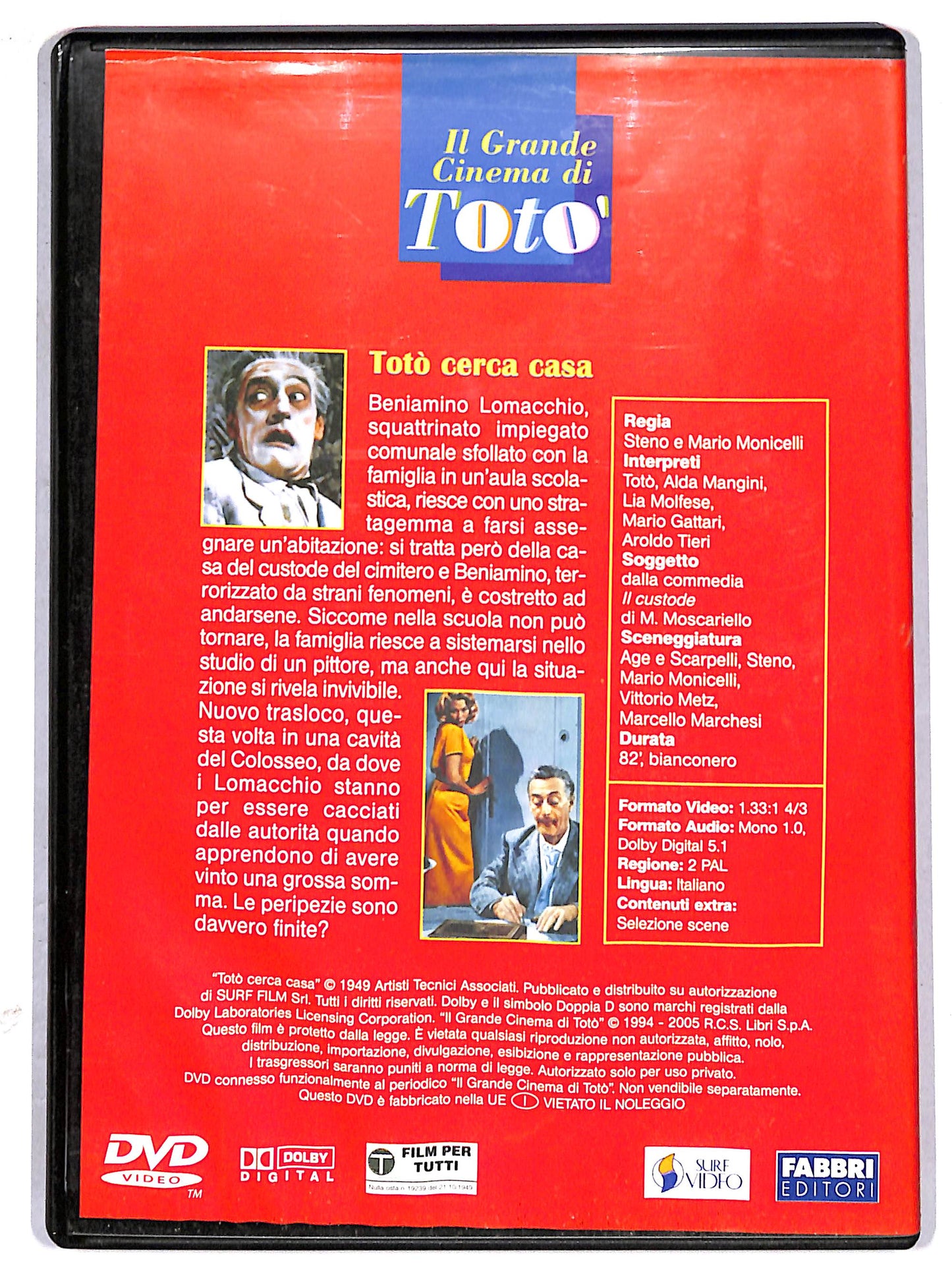 EBOND Toto cerca casa EDITORIALE DVD D629322