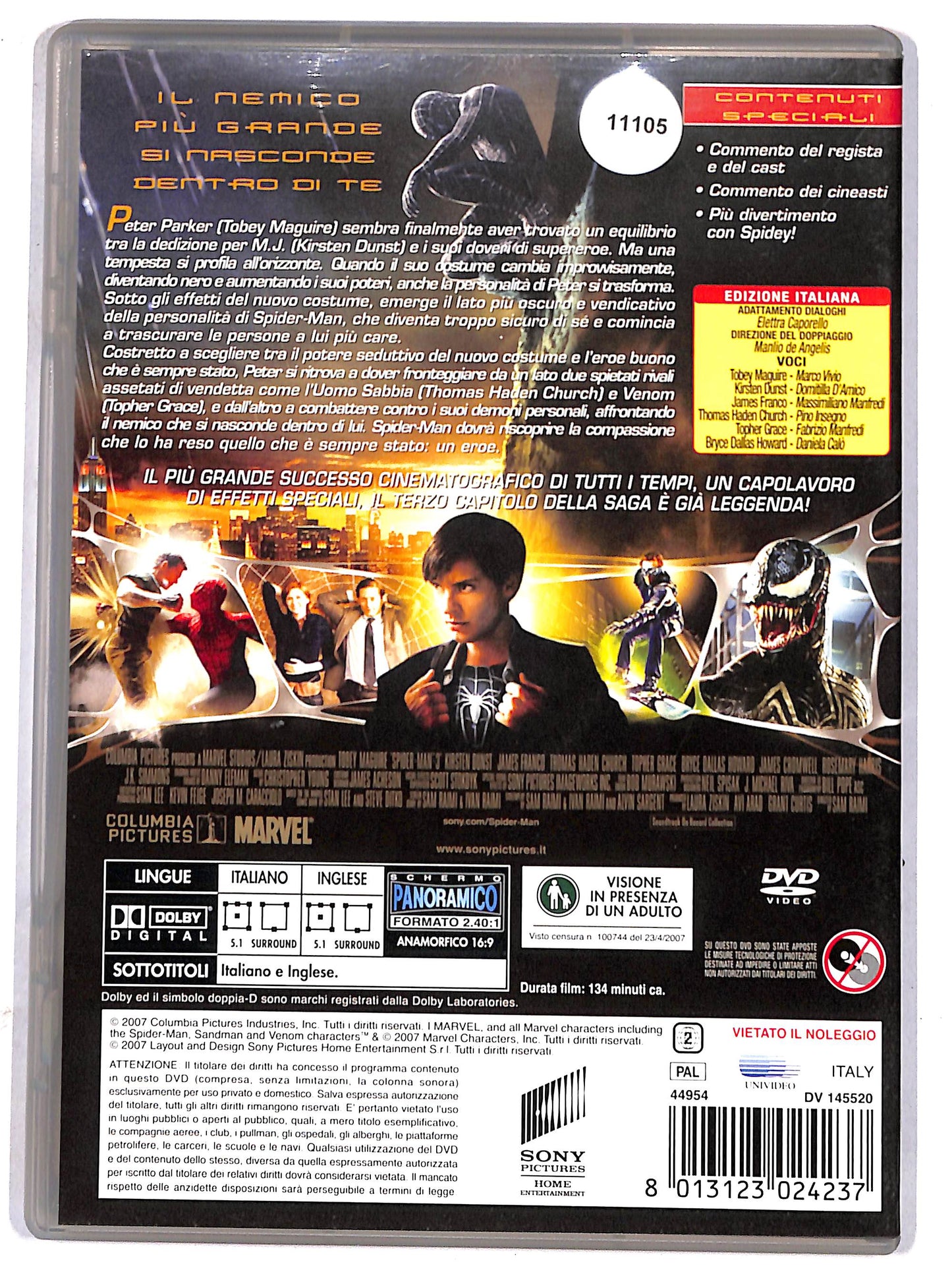 EBOND spider - man 3 DVD D629335