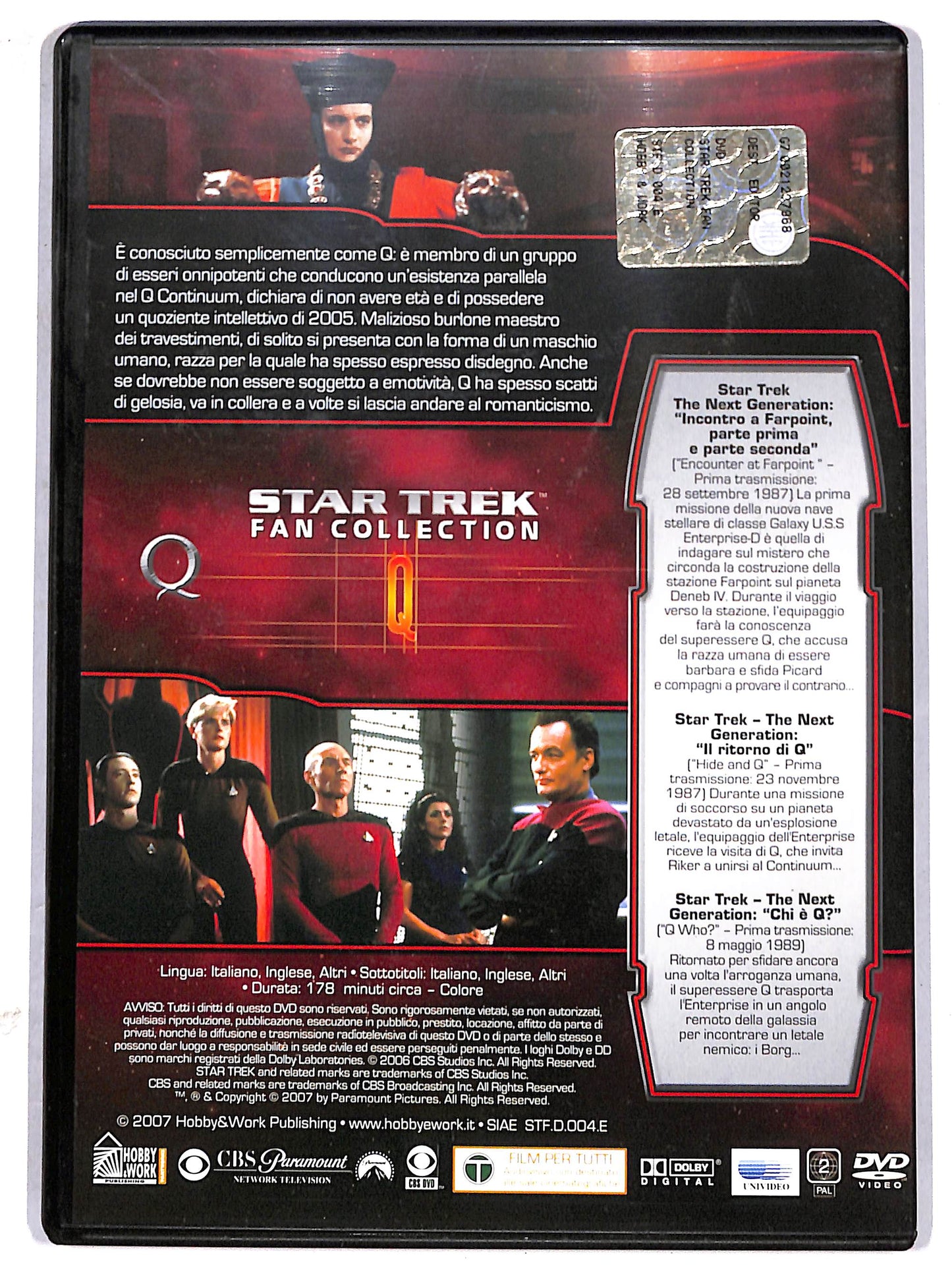 EBOND Q - star trek volume 1 EDITORIALE DVD D629338