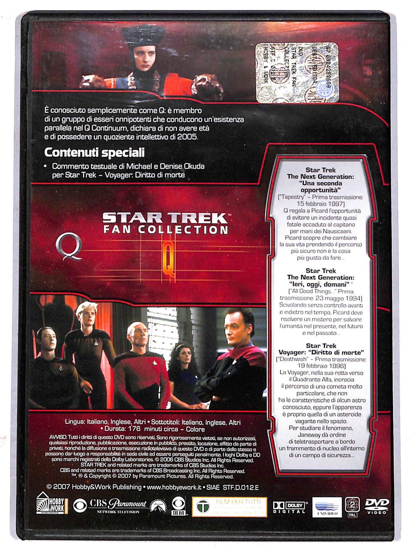 EBOND Star Trek Q - Fan Collection Volume 3 EDITORIALE DVD D629341