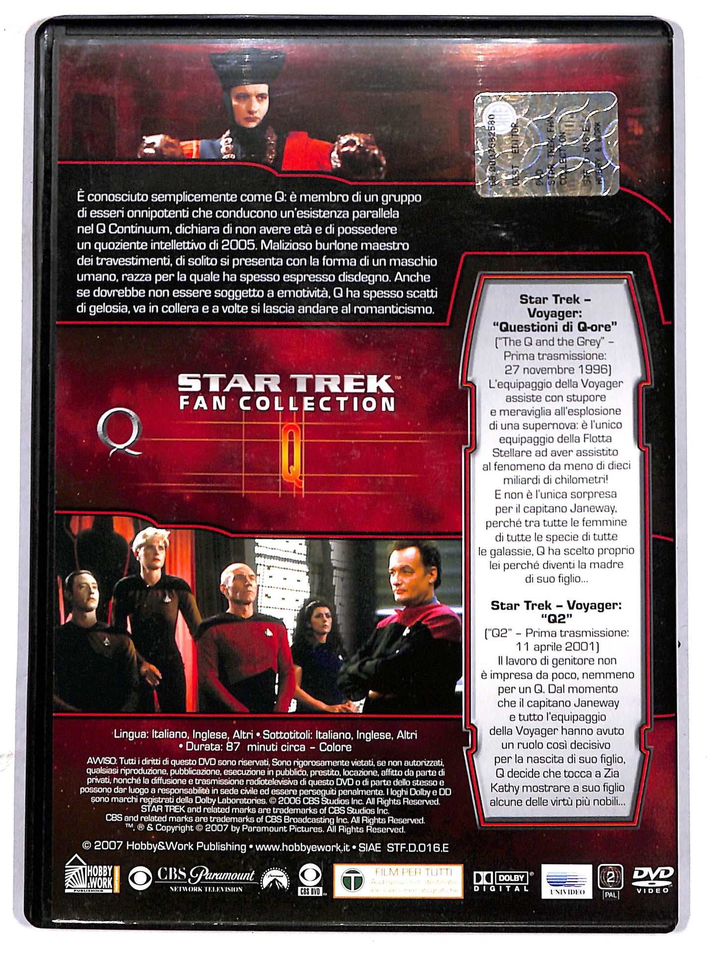 EBOND Star Trek Q - Fan Collection Vol 4 EDITORIALE DVD D629342