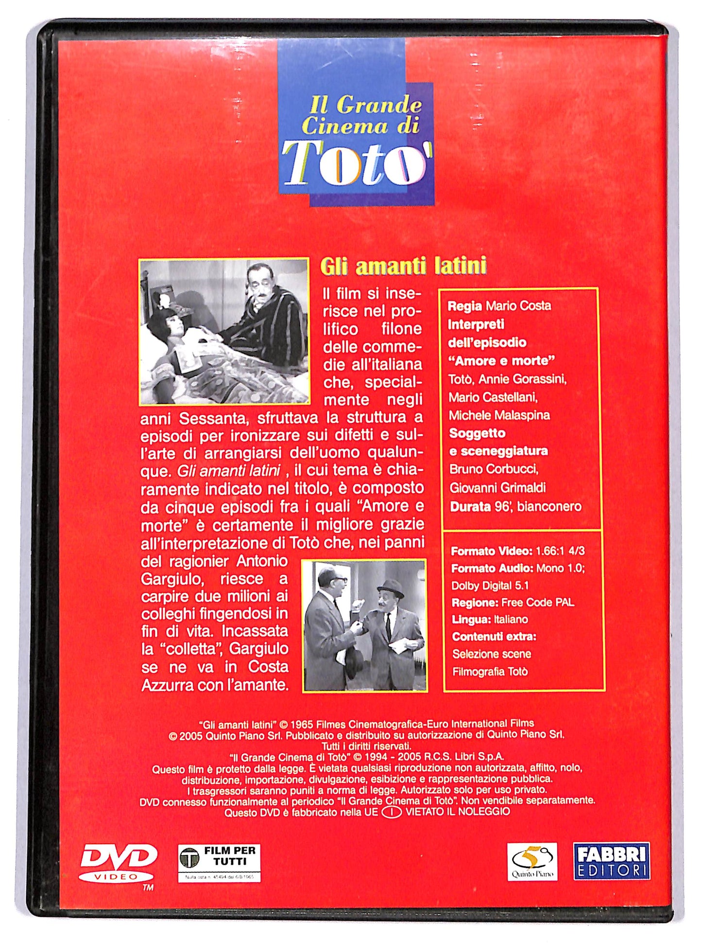 EBOND Gli amanti latini EDITORIALE DVD D629364