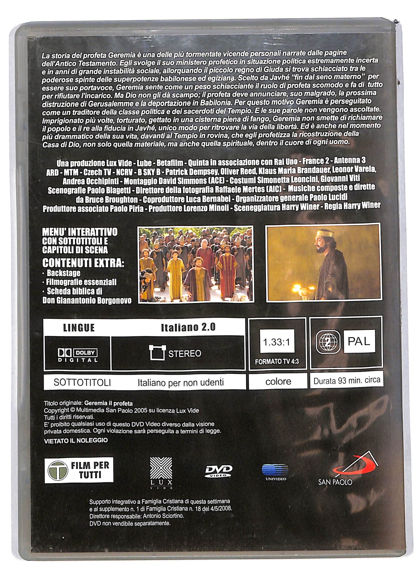 EBOND Geremia il Profeta EDITORIALE DVD D629445