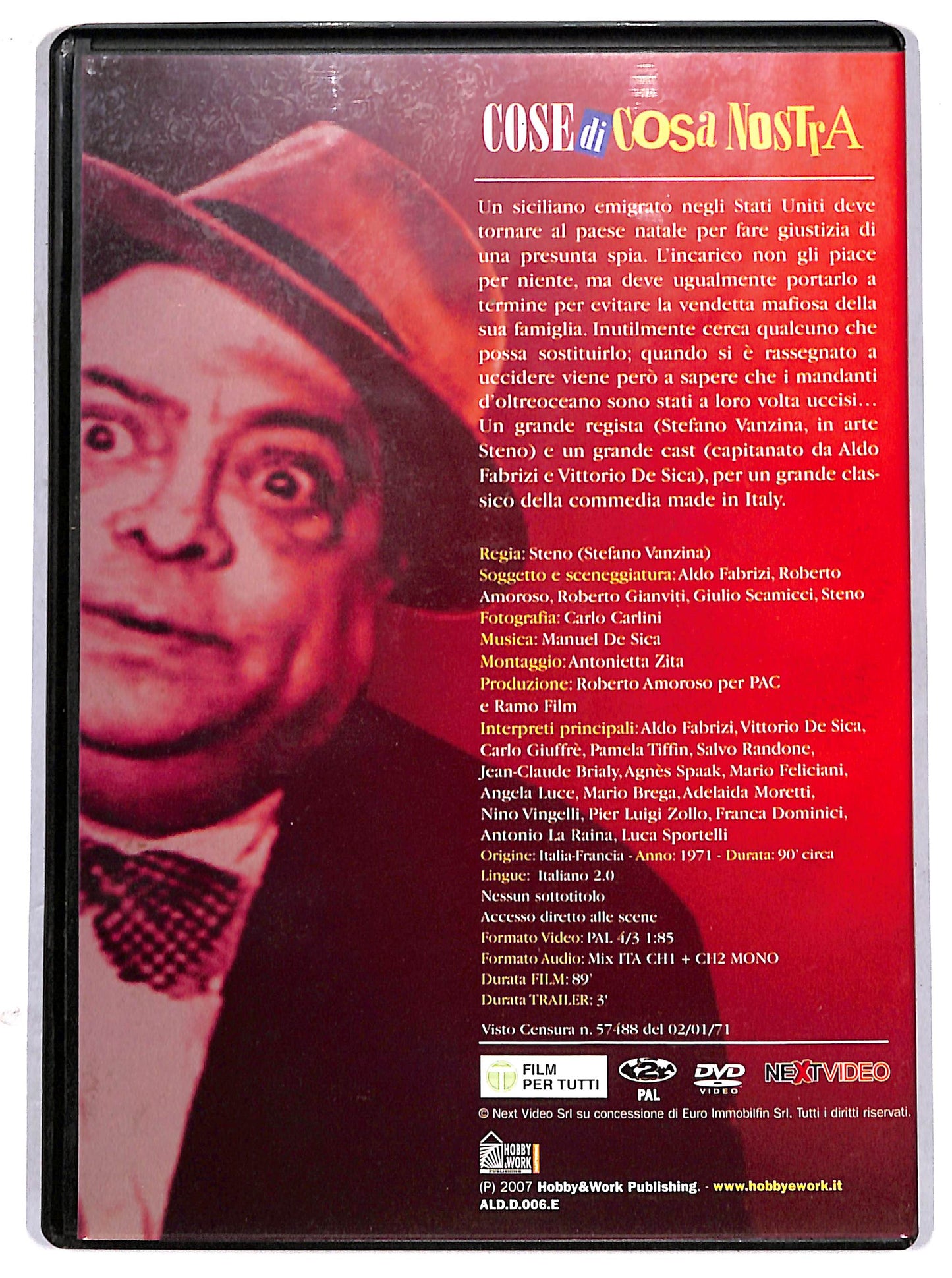 EBOND Cose di Cosa nostra EDITORIALE DVD D629567