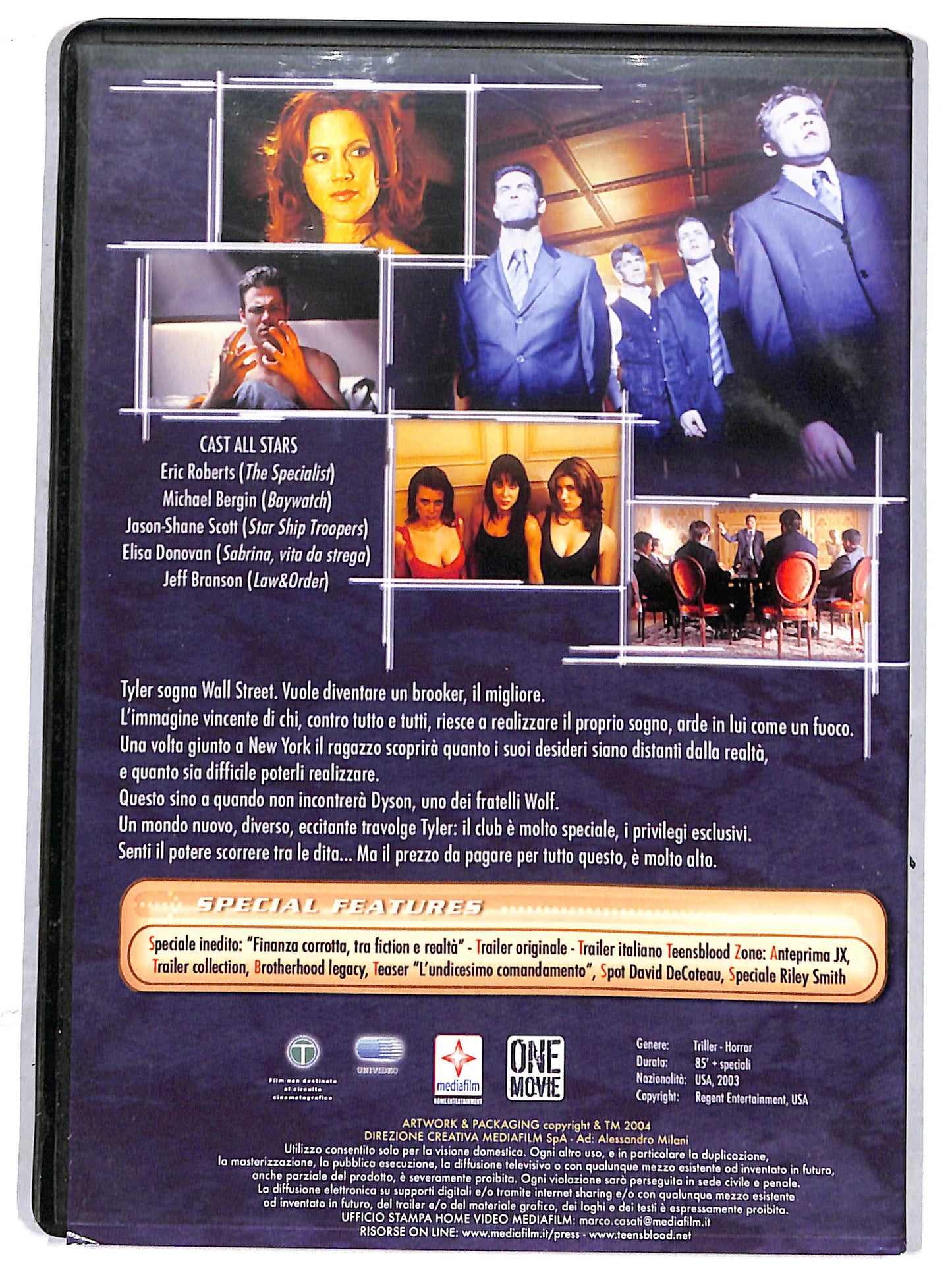 EBOND Wolves of Wall Street EDITORIALE DVD D629657