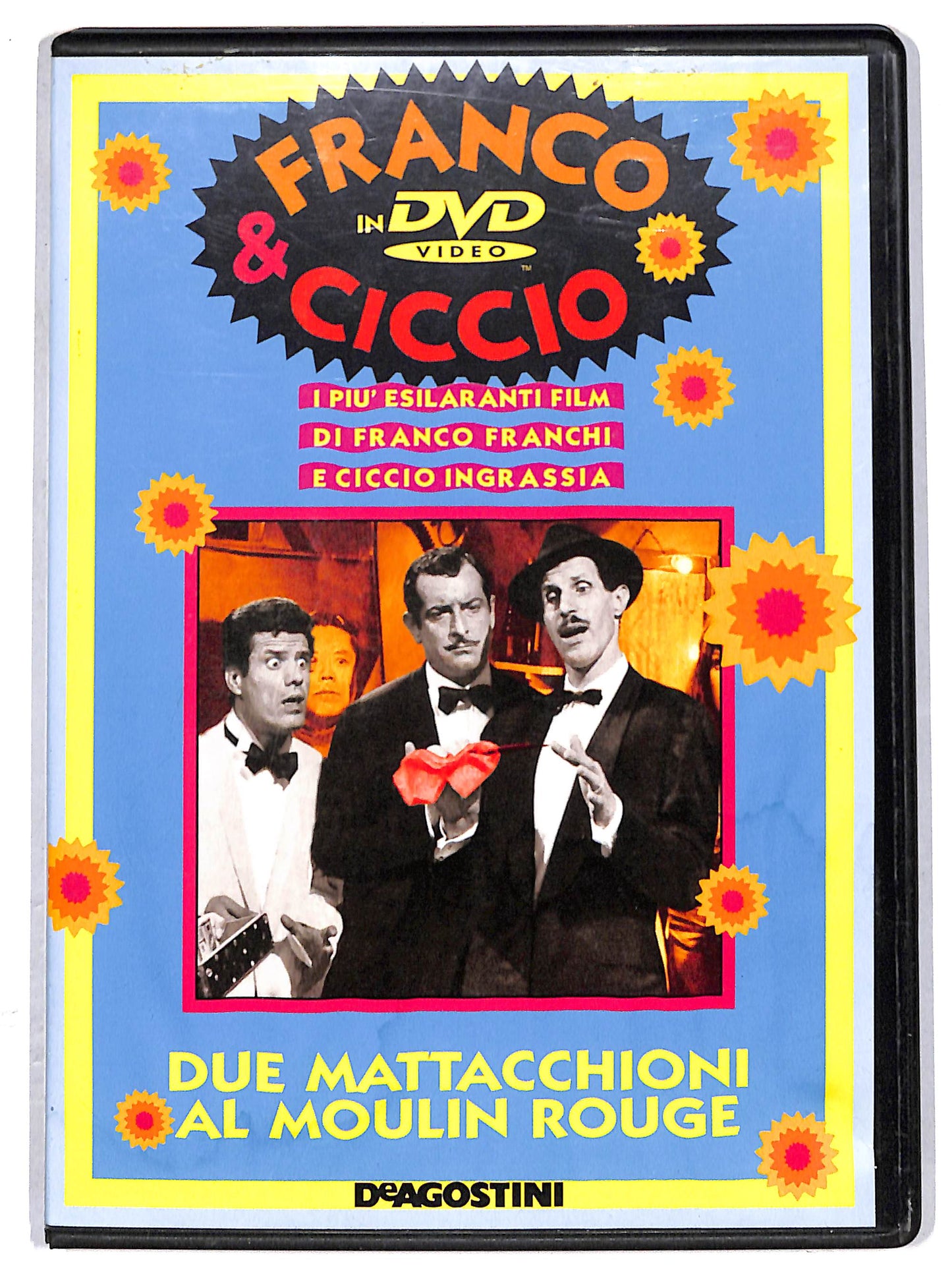 EBOND Franco e Ciccio - 2 mattacchioni al Moulin Rouge EDITORIALE DVD D629825