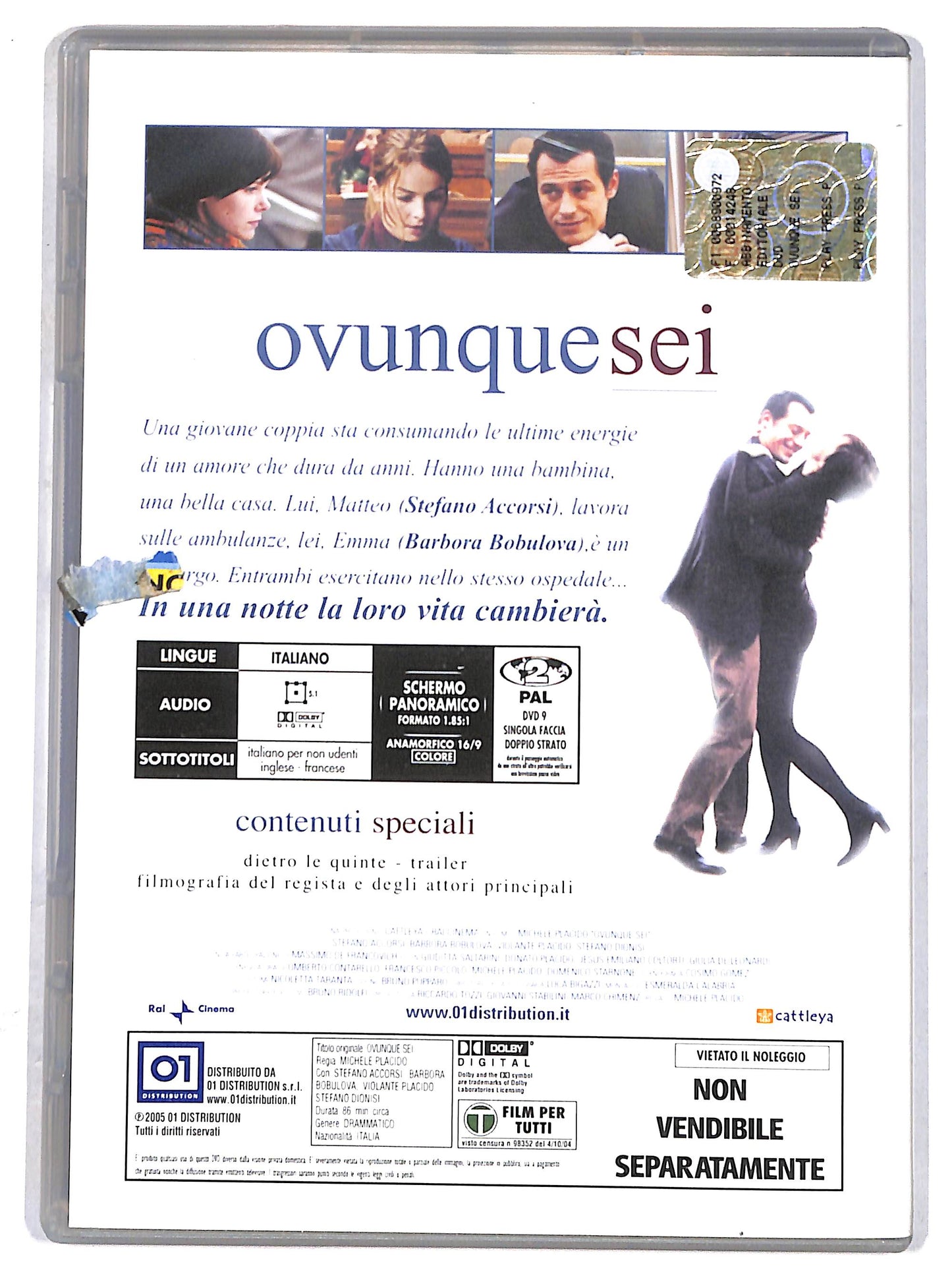 EBOND Ovunque sei EDITORIALE DVD D629830